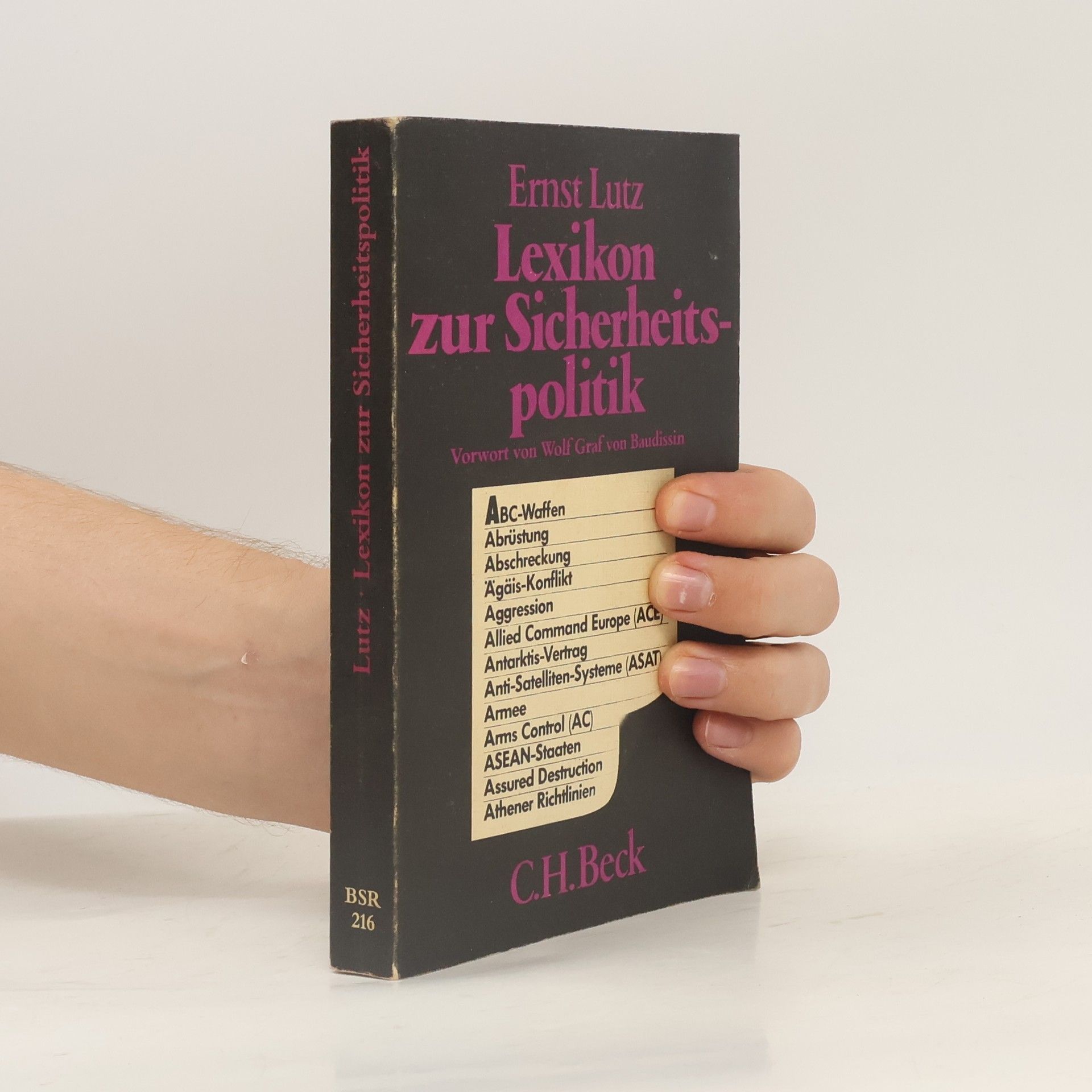 Ernst Lutz Lexikon zur Sicherheitspolitik
