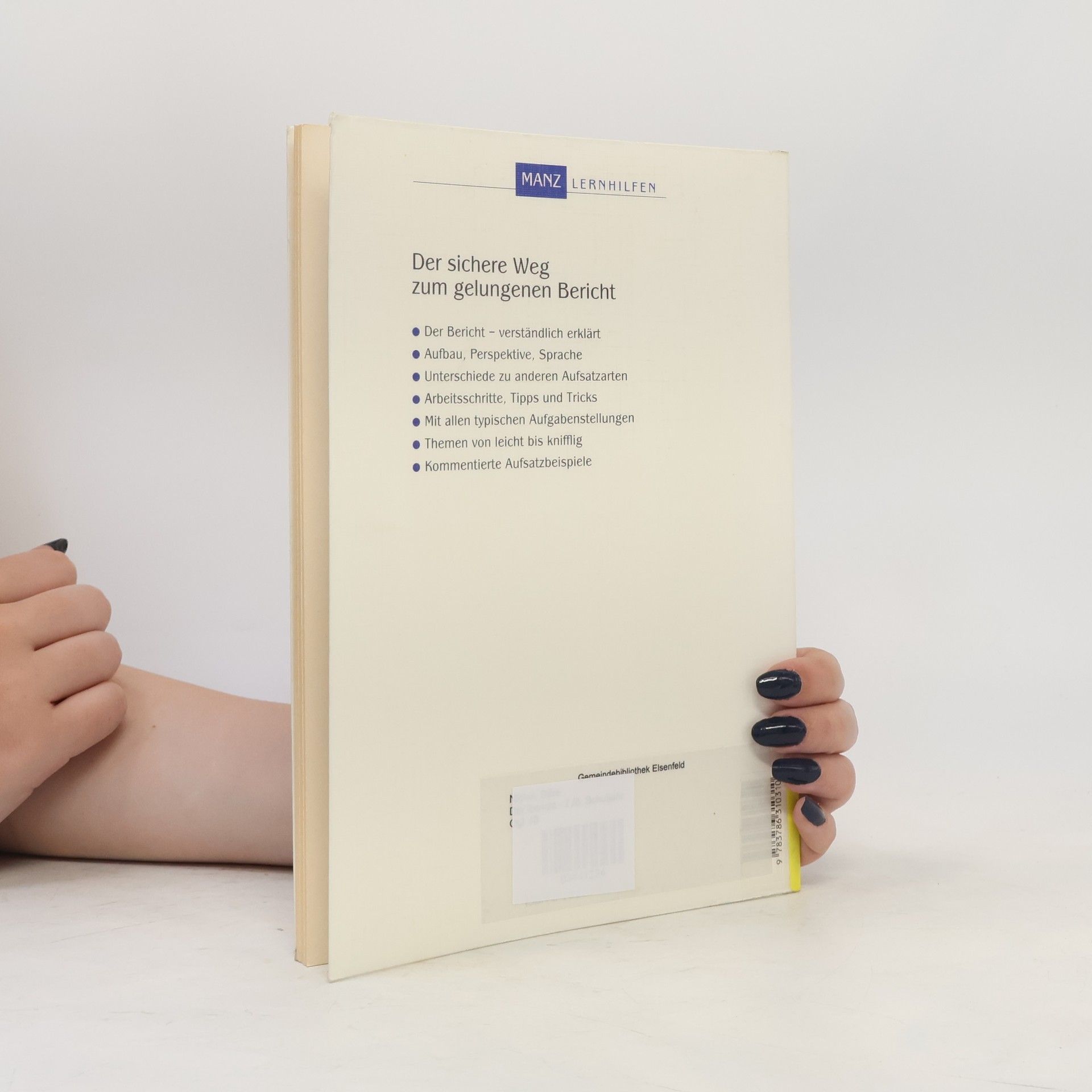 Silke Nickel Der Bericht - 7. - 8. Schuljahr
