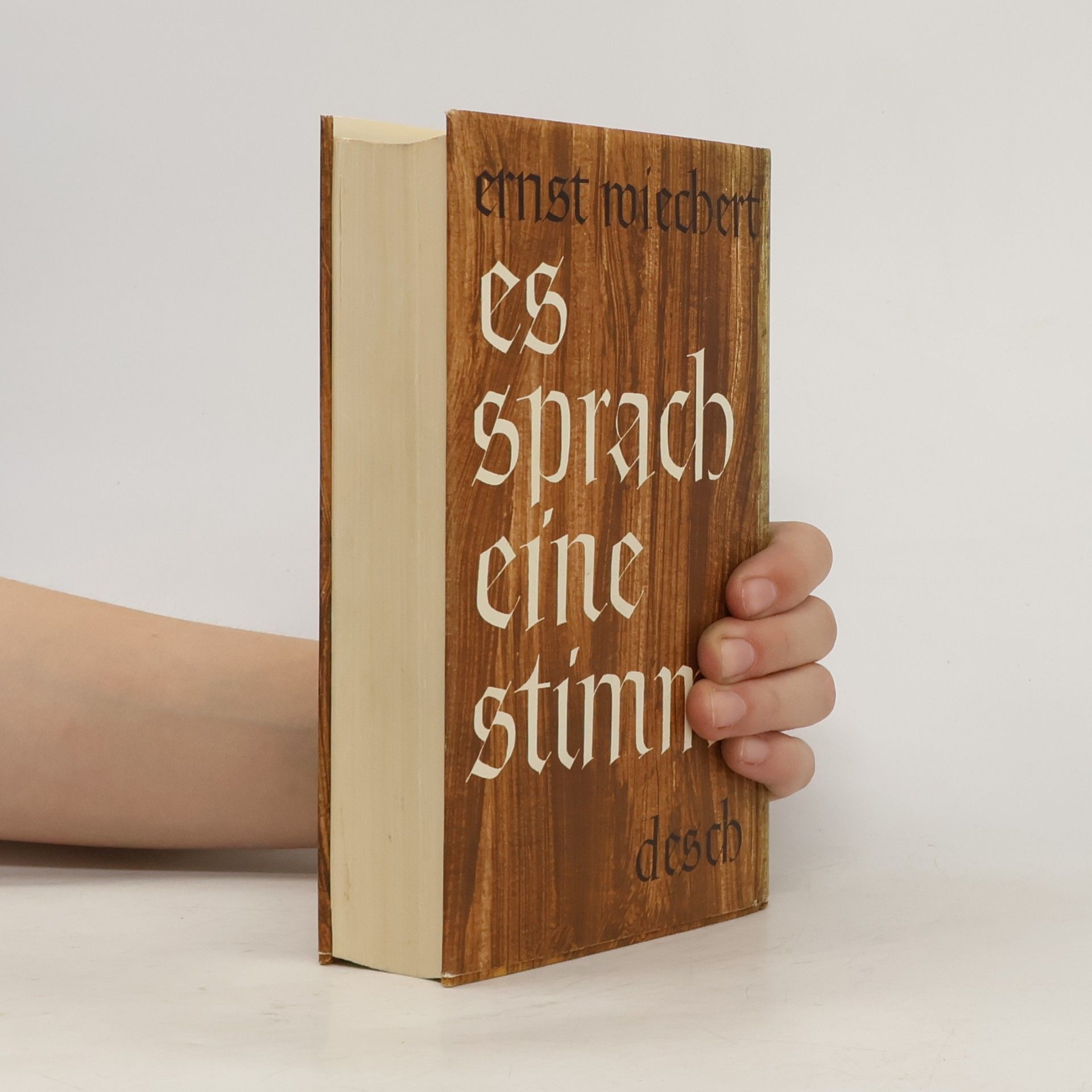 Ernst Wichert Es sprach eine Stimme