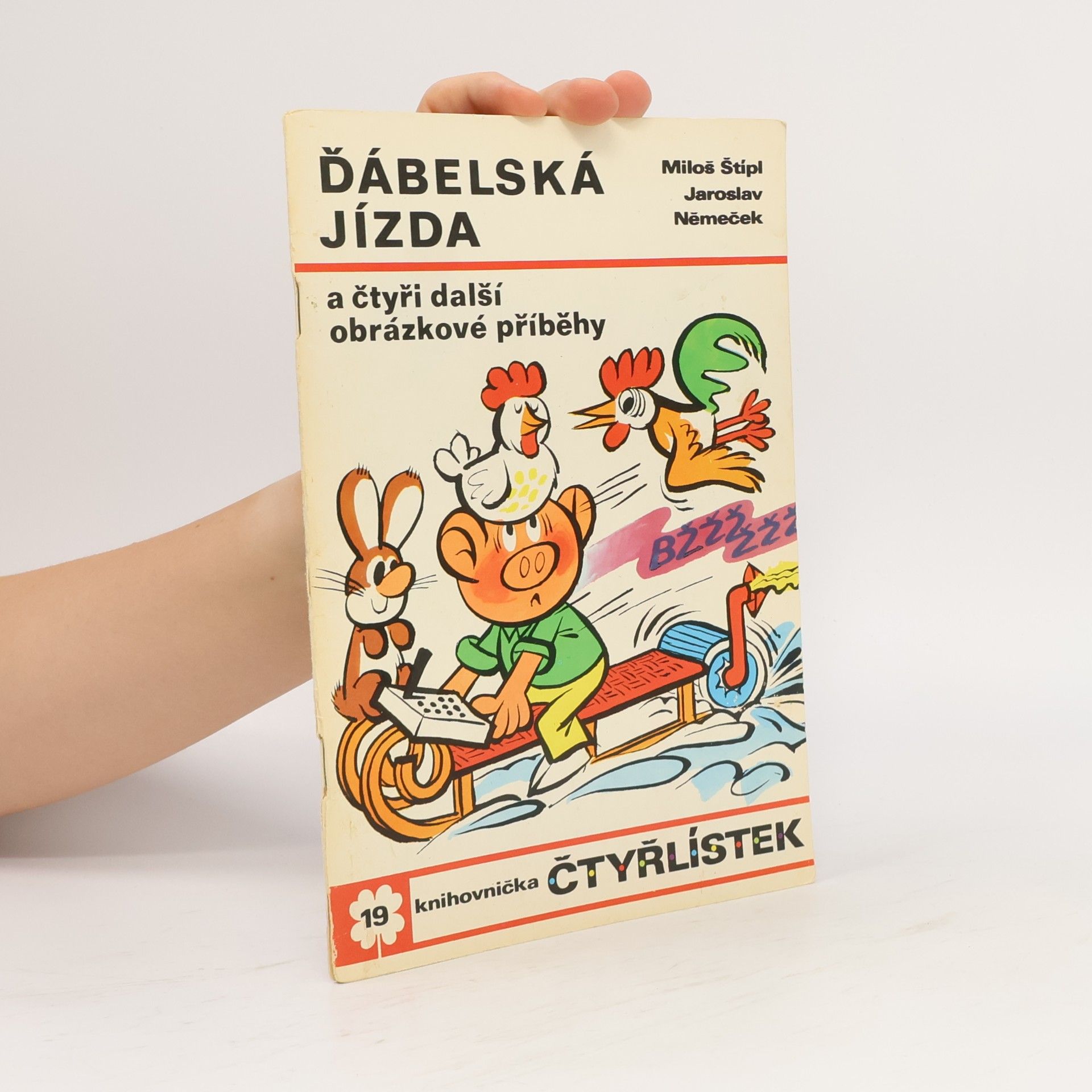 Miloš Štípl Ďábelská jízda a čtyři další obrázkové příběhy