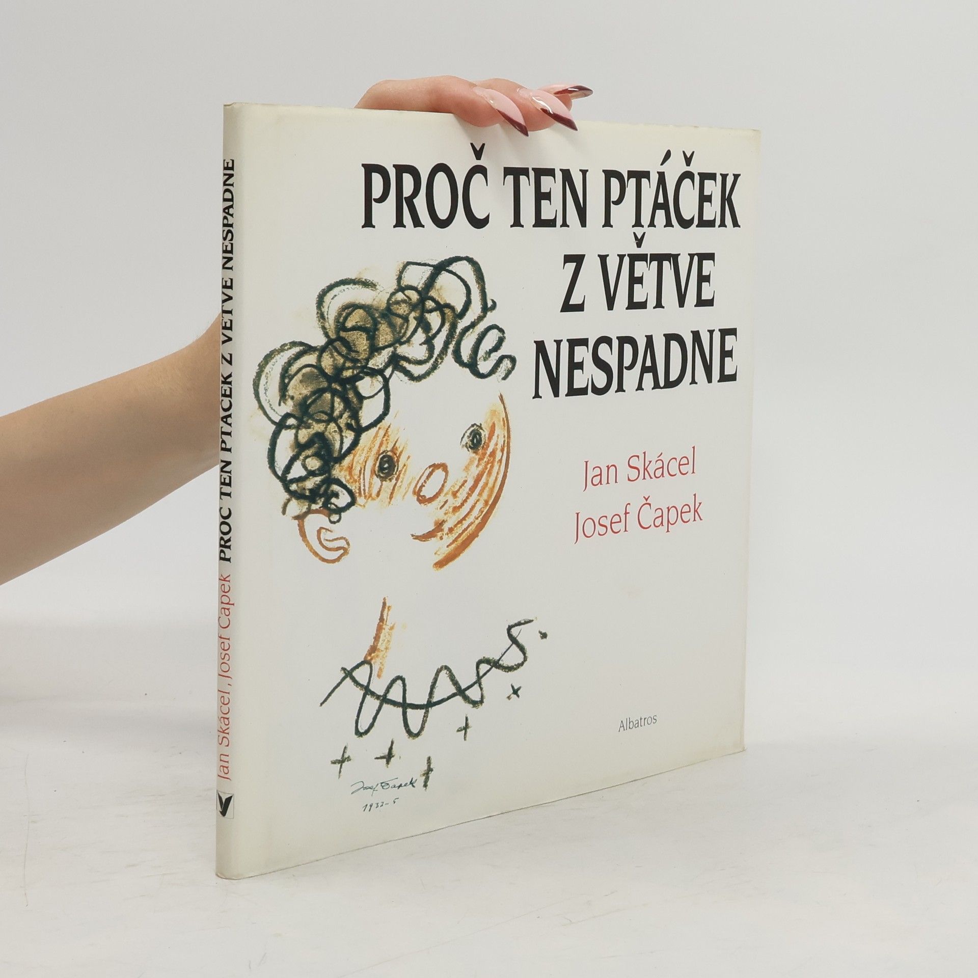 Josef Čapek Proč ten ptáček z větve nespadne