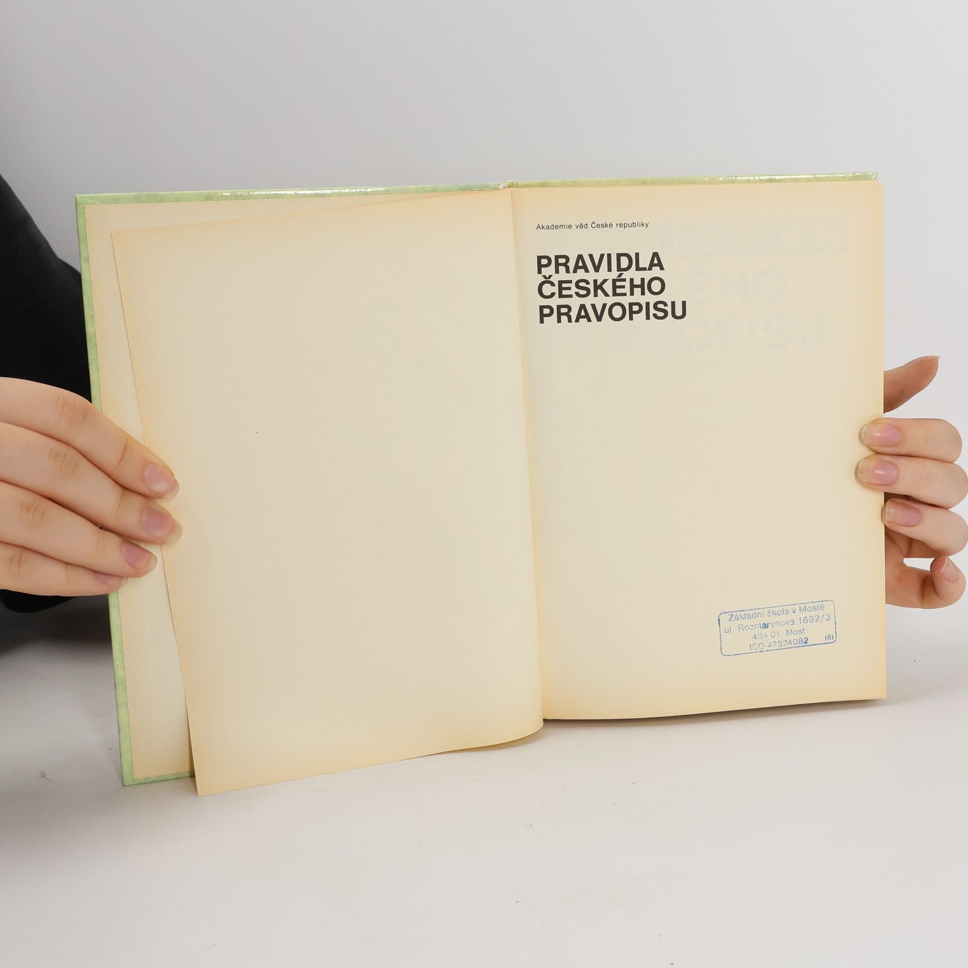 Various authors Pravidla českého pravopisu
