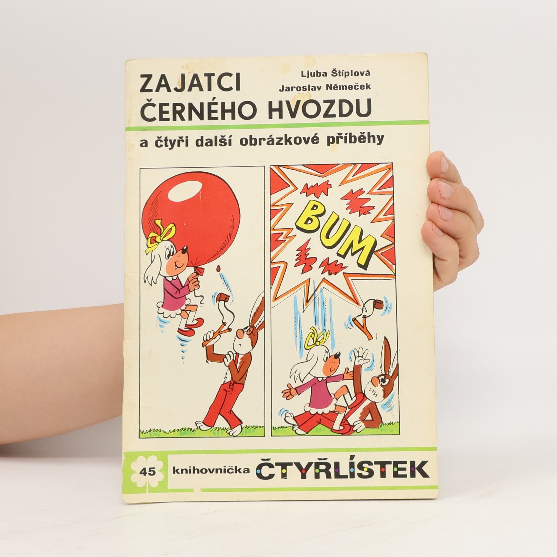 Ljuba Štíplová Čtyřlístek 45. Zajatci černého hvozdu
