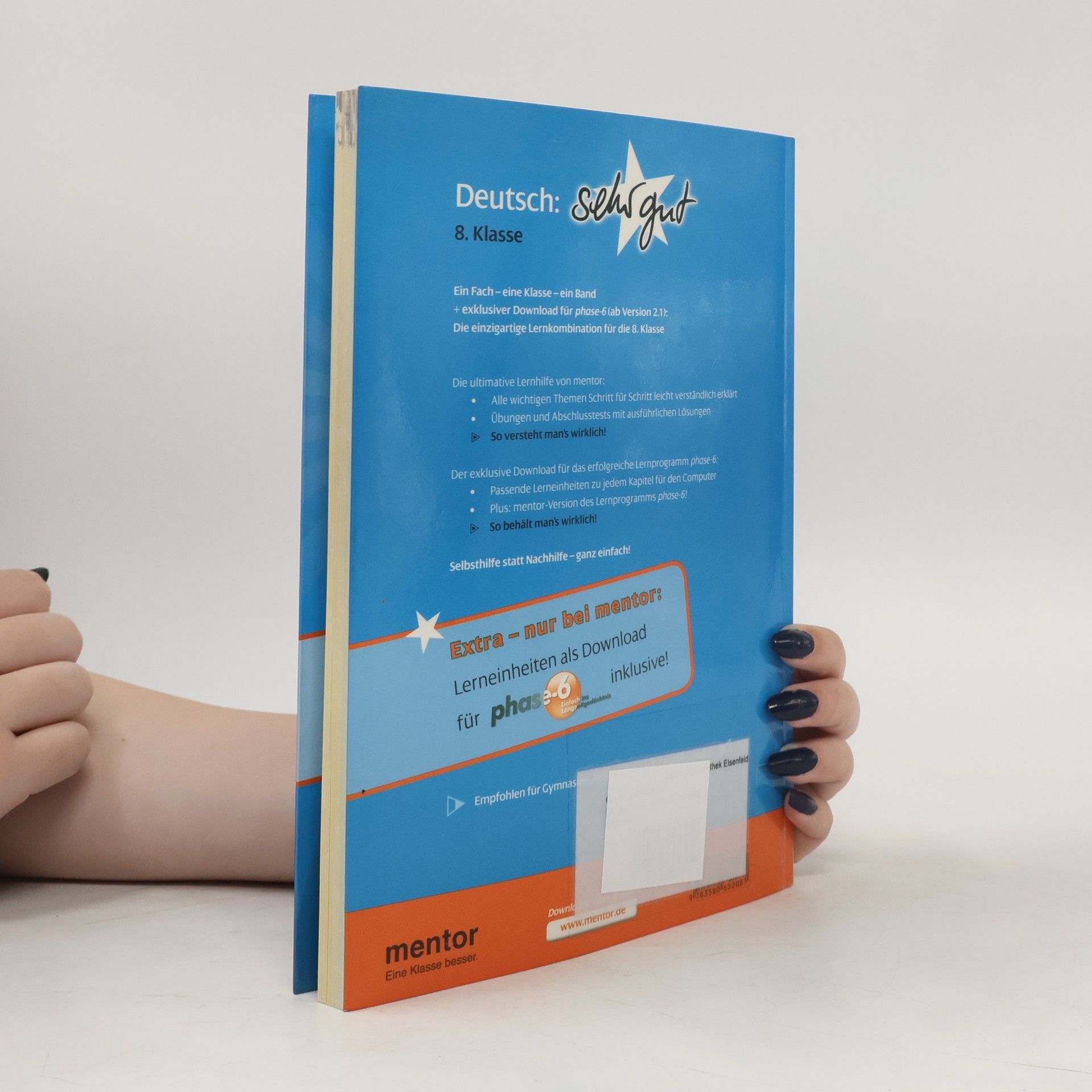 Alexander Geist Deutsch Lernen Mittelstufe: Deutsch: sehr gut, 8. Klasse - Buch mit Download für phase-6