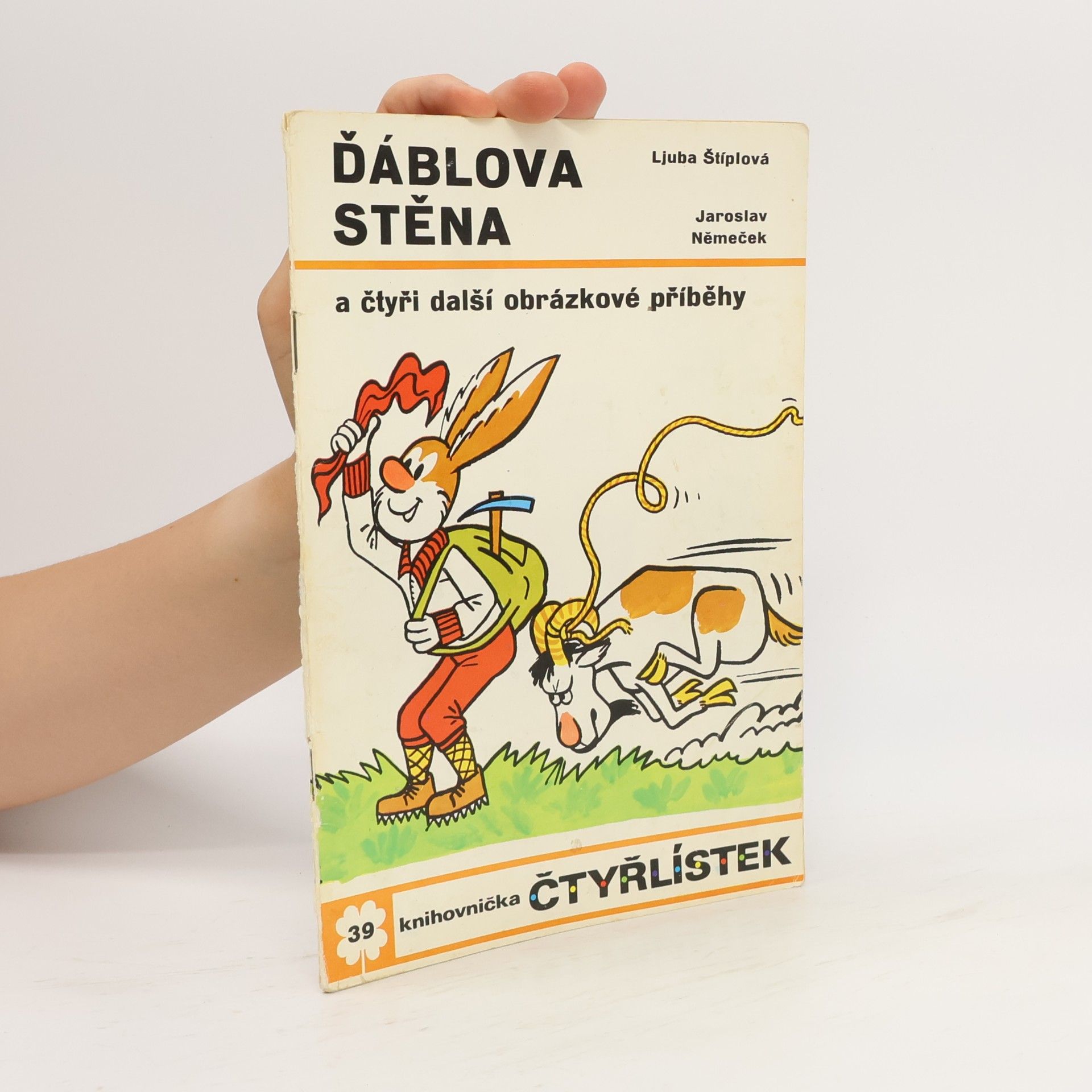 Ljuba Štíplová Čtyřlístek 39. Ďáblova stěna