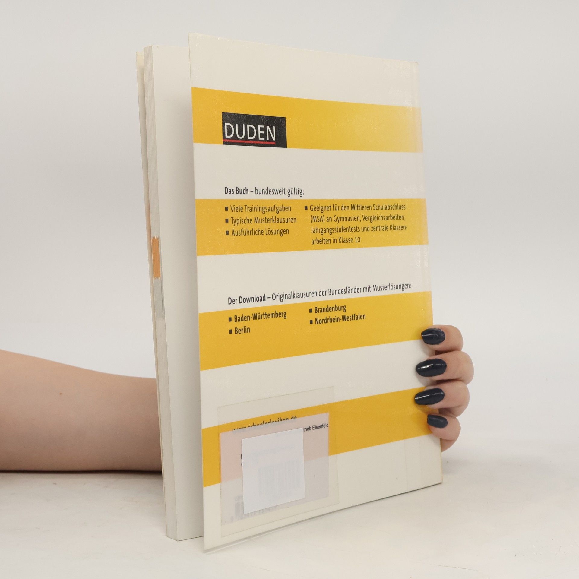 Duden - Prüfungstraining Deutsch Gymnasium 10. Klasse