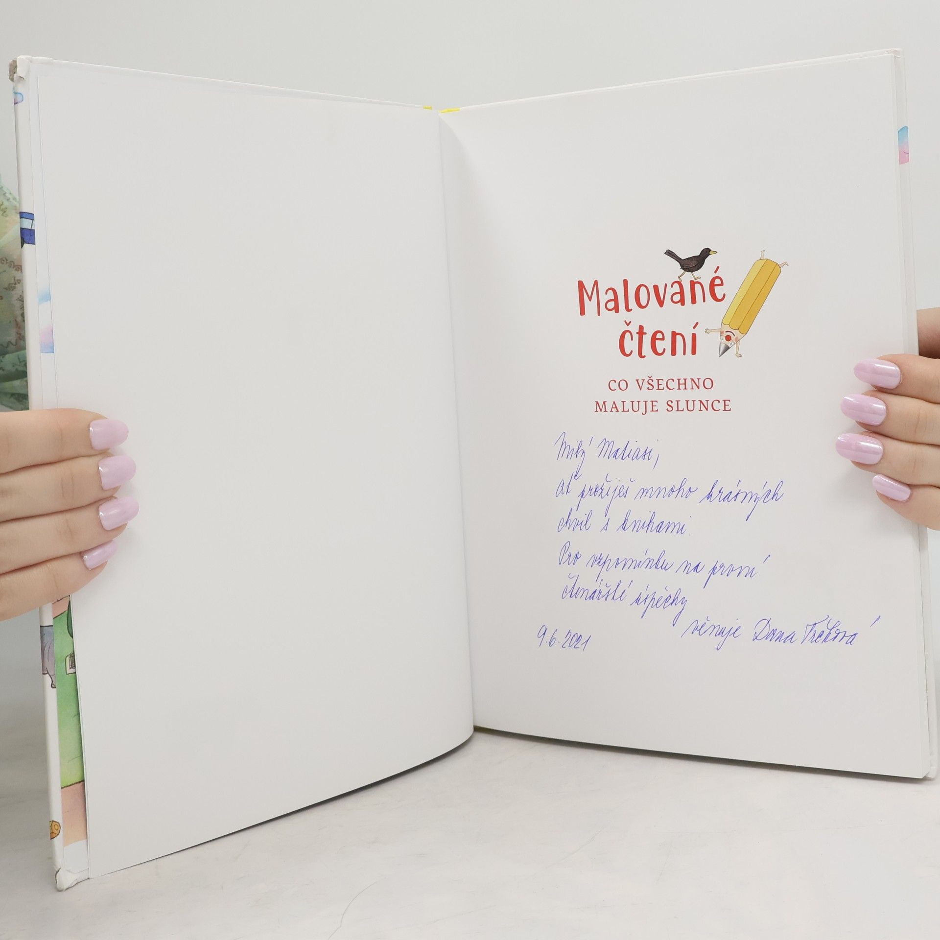 Jiří Havel Malované čtení: Co všechno maluje slunce