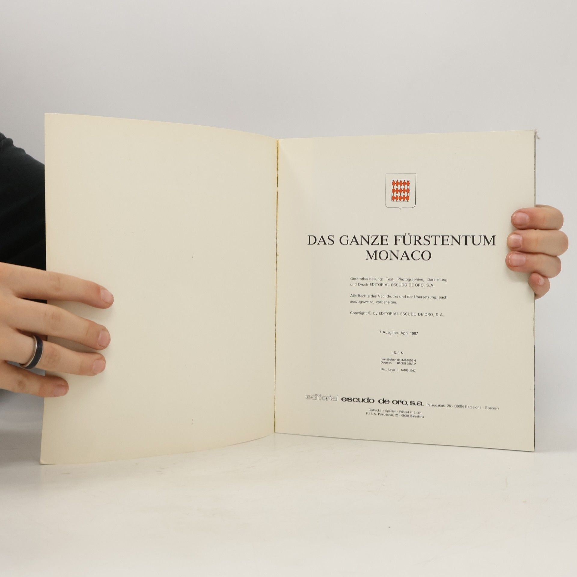 Autorenkollektiv Das Ganze Fürstentum Monaco