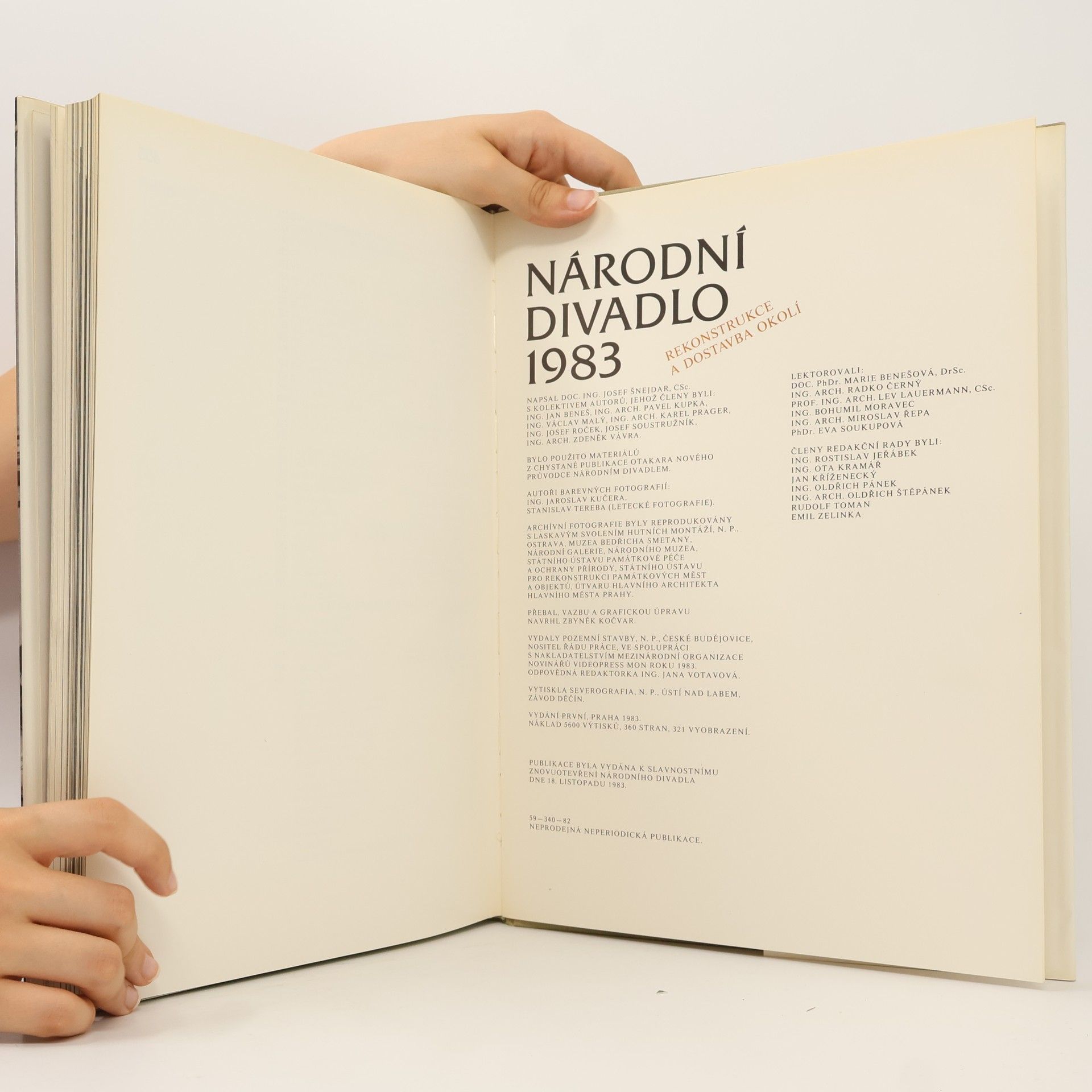 Josef Šnejdar Národní divadlo 1983