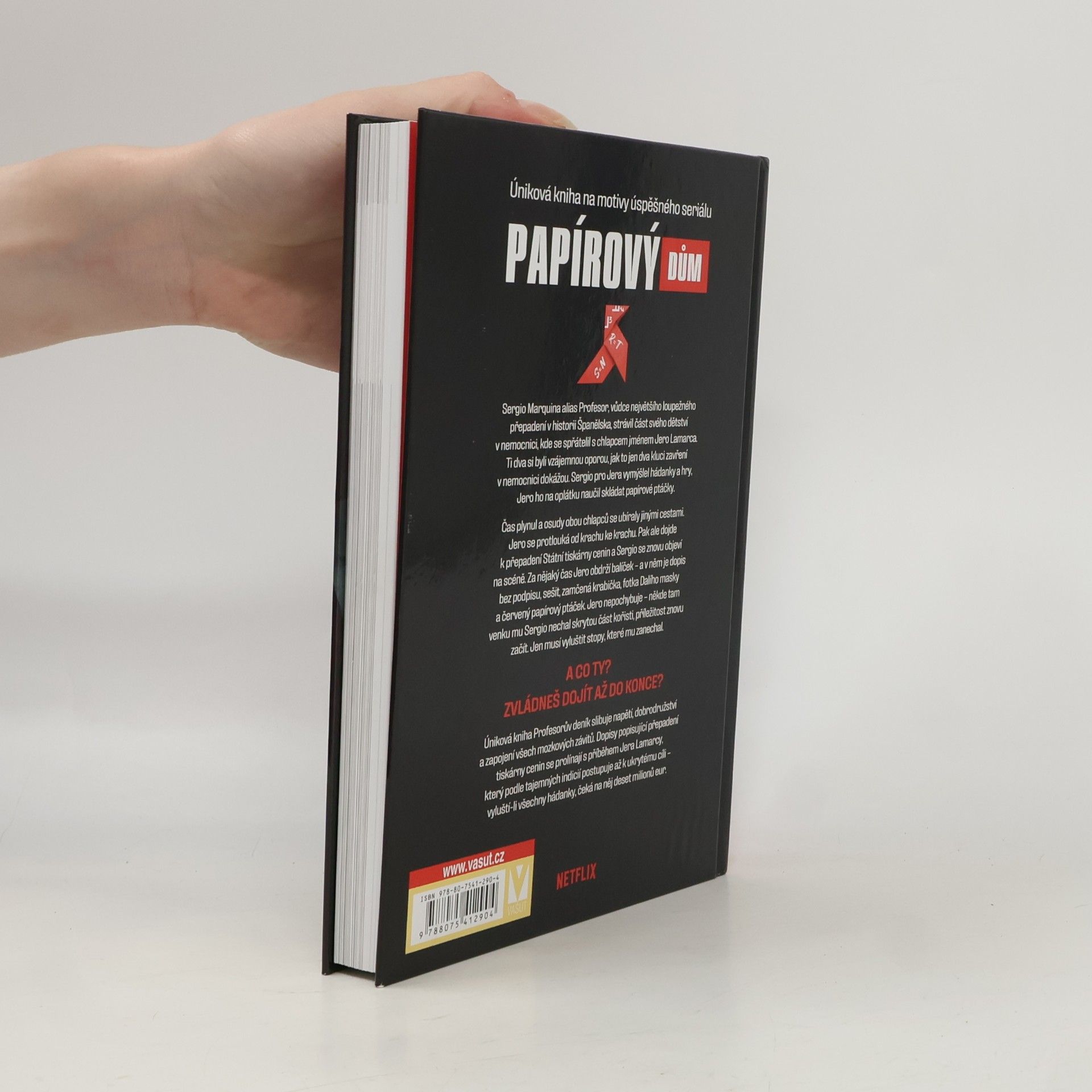 Ivan Tapia Papírový dům : úniková kniha. Profesorův deník