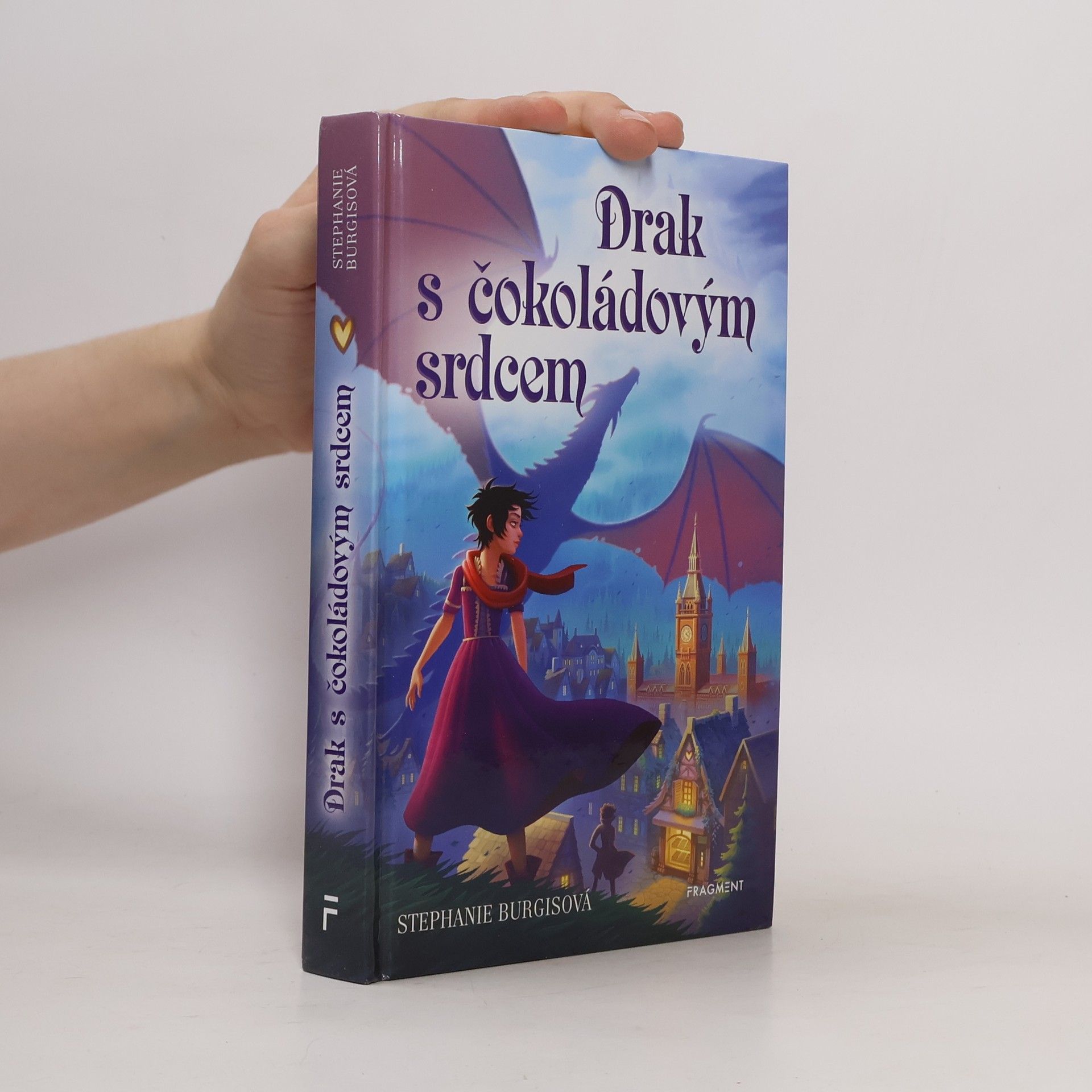 Stephanie Burgis Drak s čokoládovým srdcem