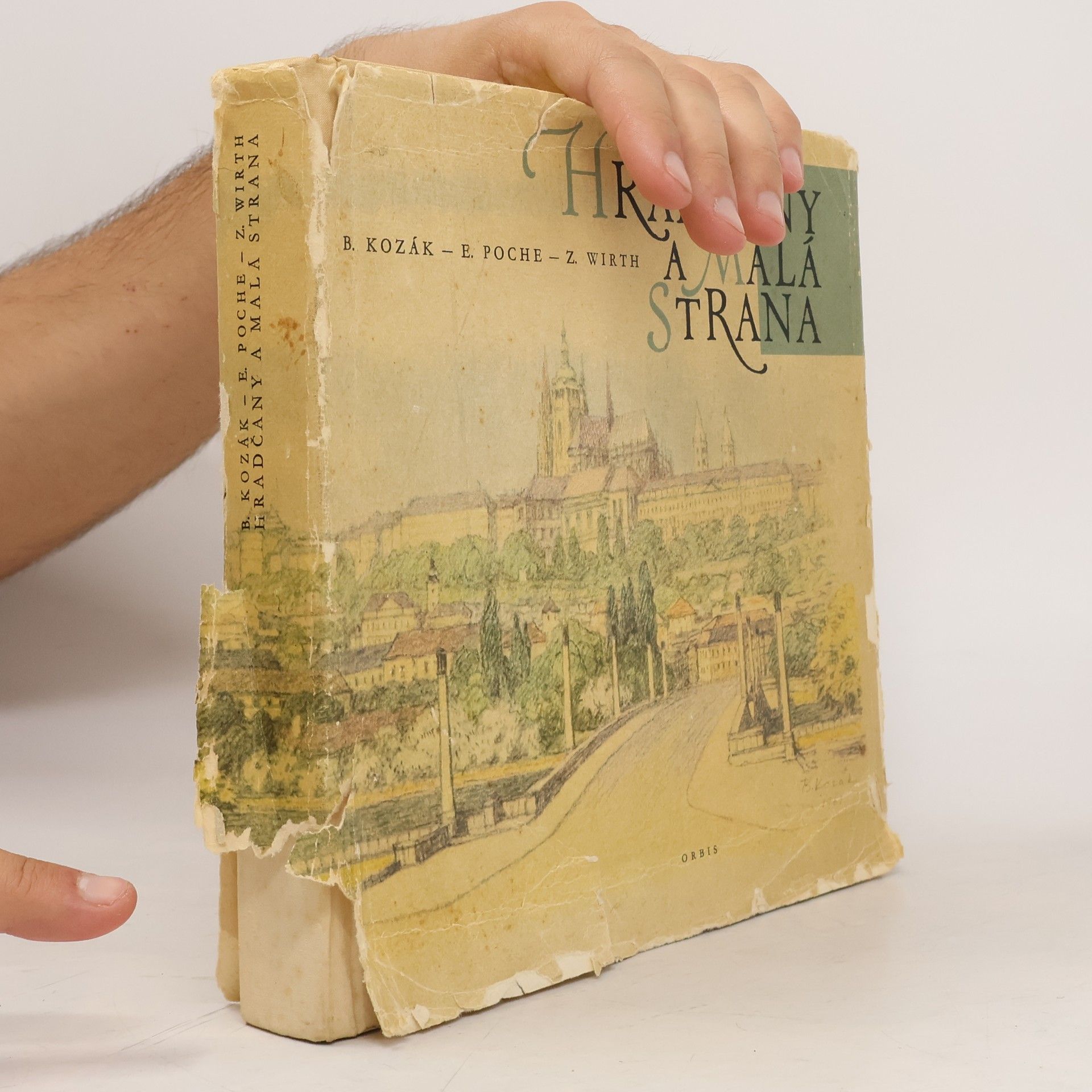 Emanuel Poche Hradčany a Malá Strana