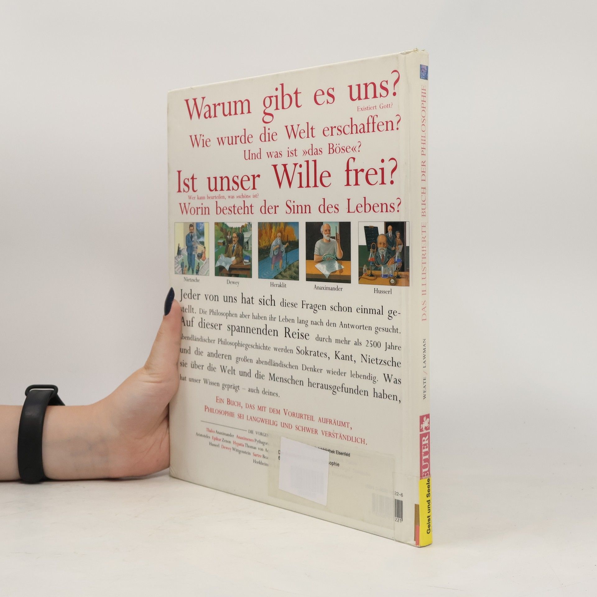 Jeremy Weate Das illustrierte Buch der Philosophie