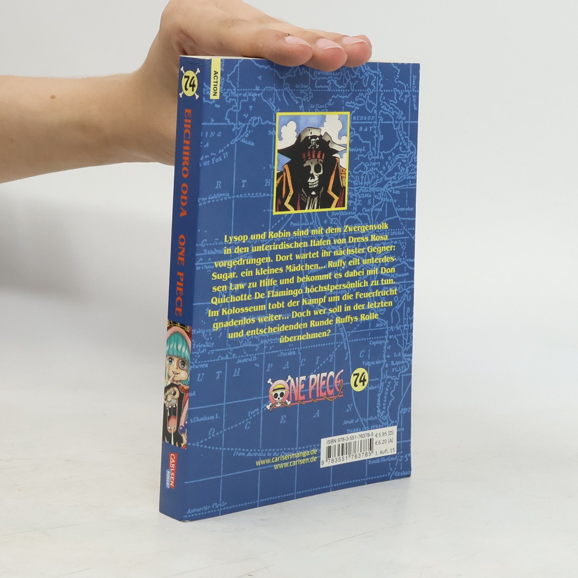 Eiichiro Oda One piece 74