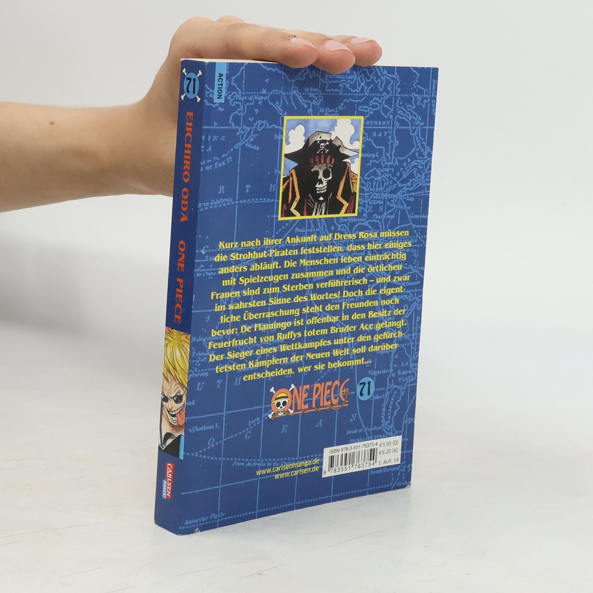 Eiichiro Oda One piece 71