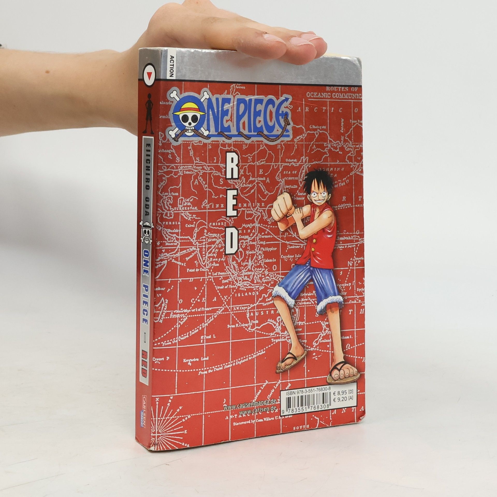 Eiichiro Oda One piece red