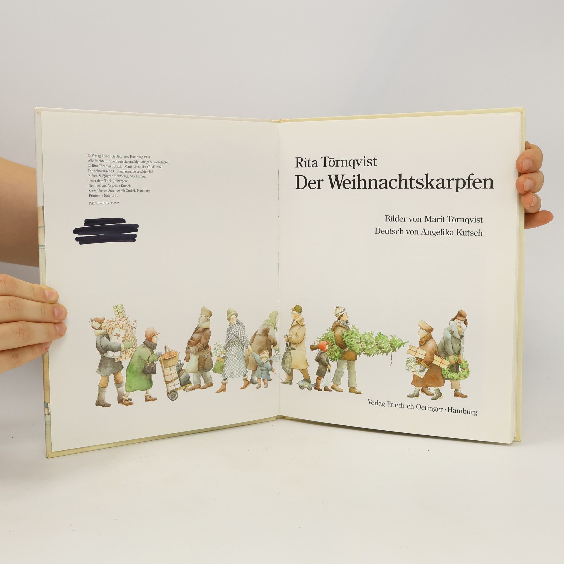 Rita Törnqvist Der Weihnachtskarpfen
