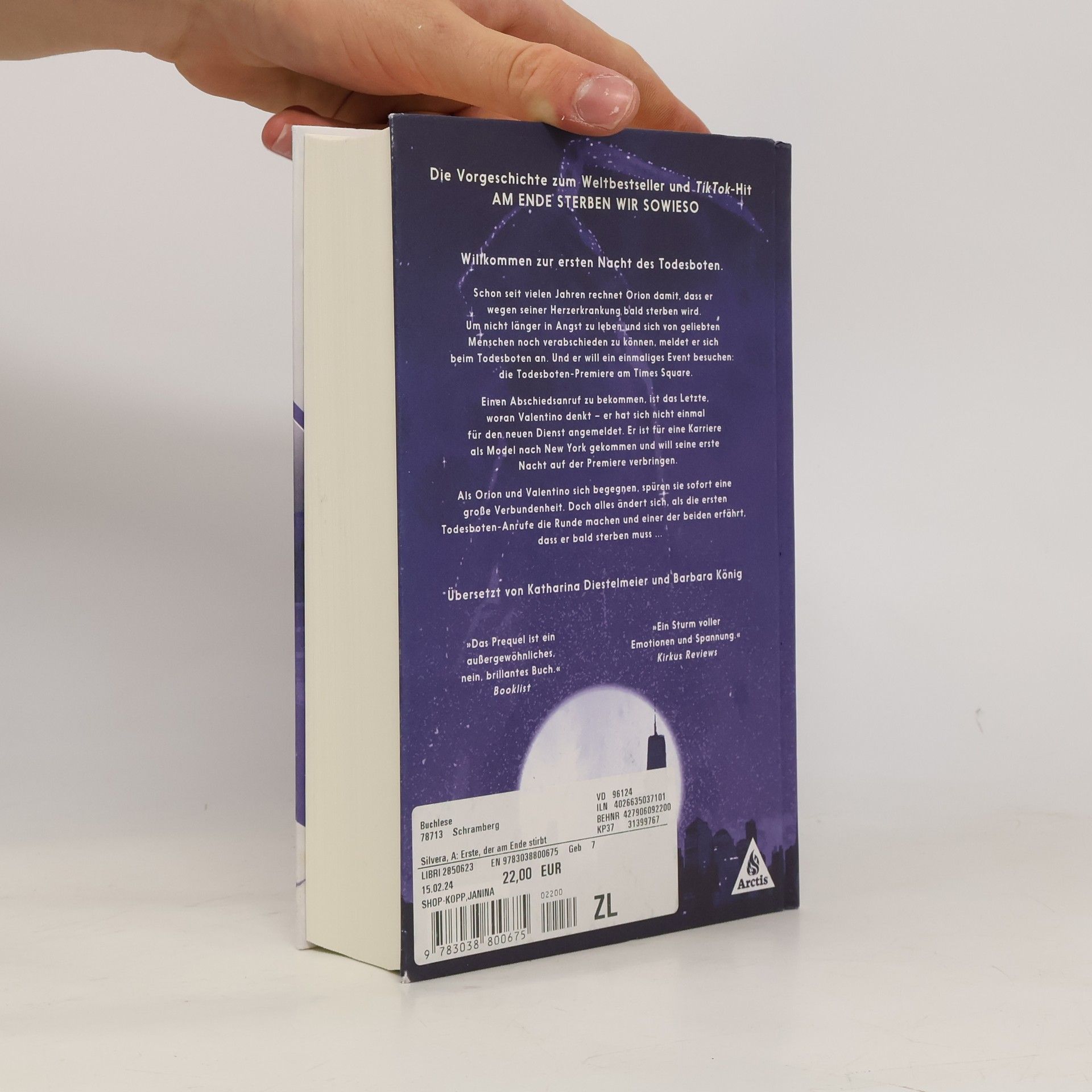 Adam Silvera Der Erste, der am Ende stirbt