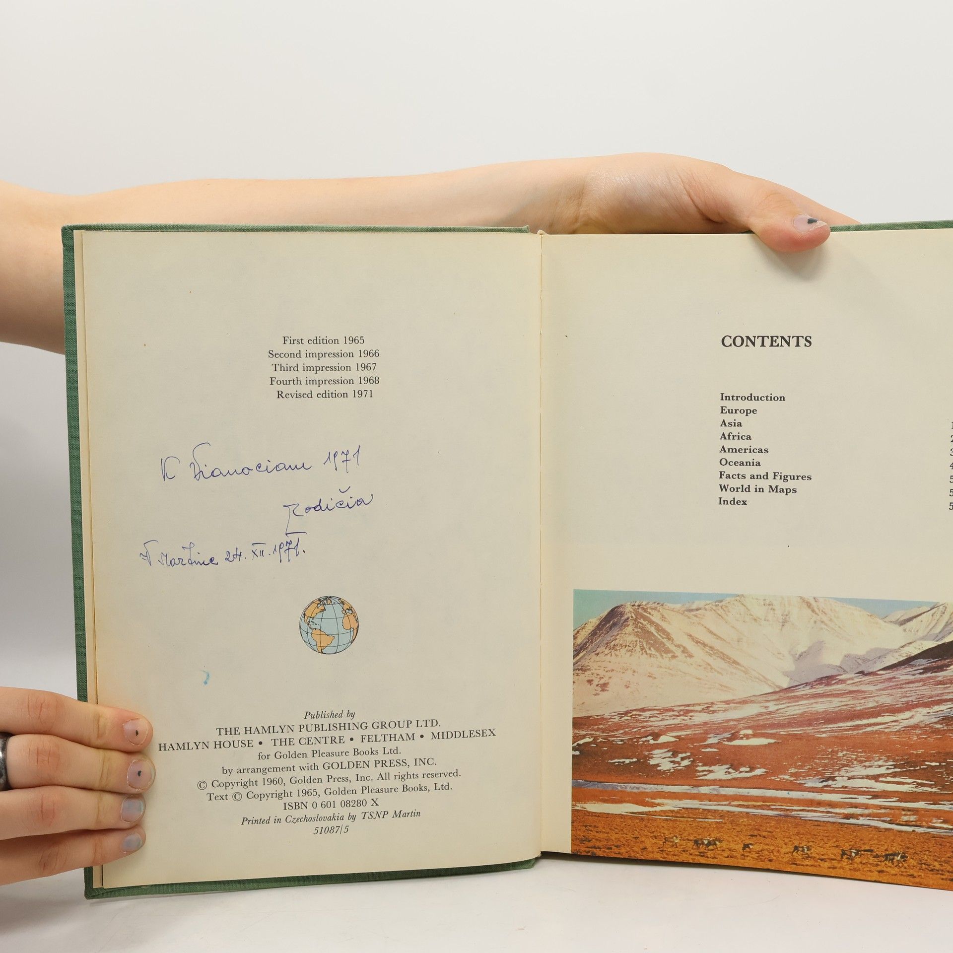 Collectif d'auteurs The Children's Picture Atlas in Colour
