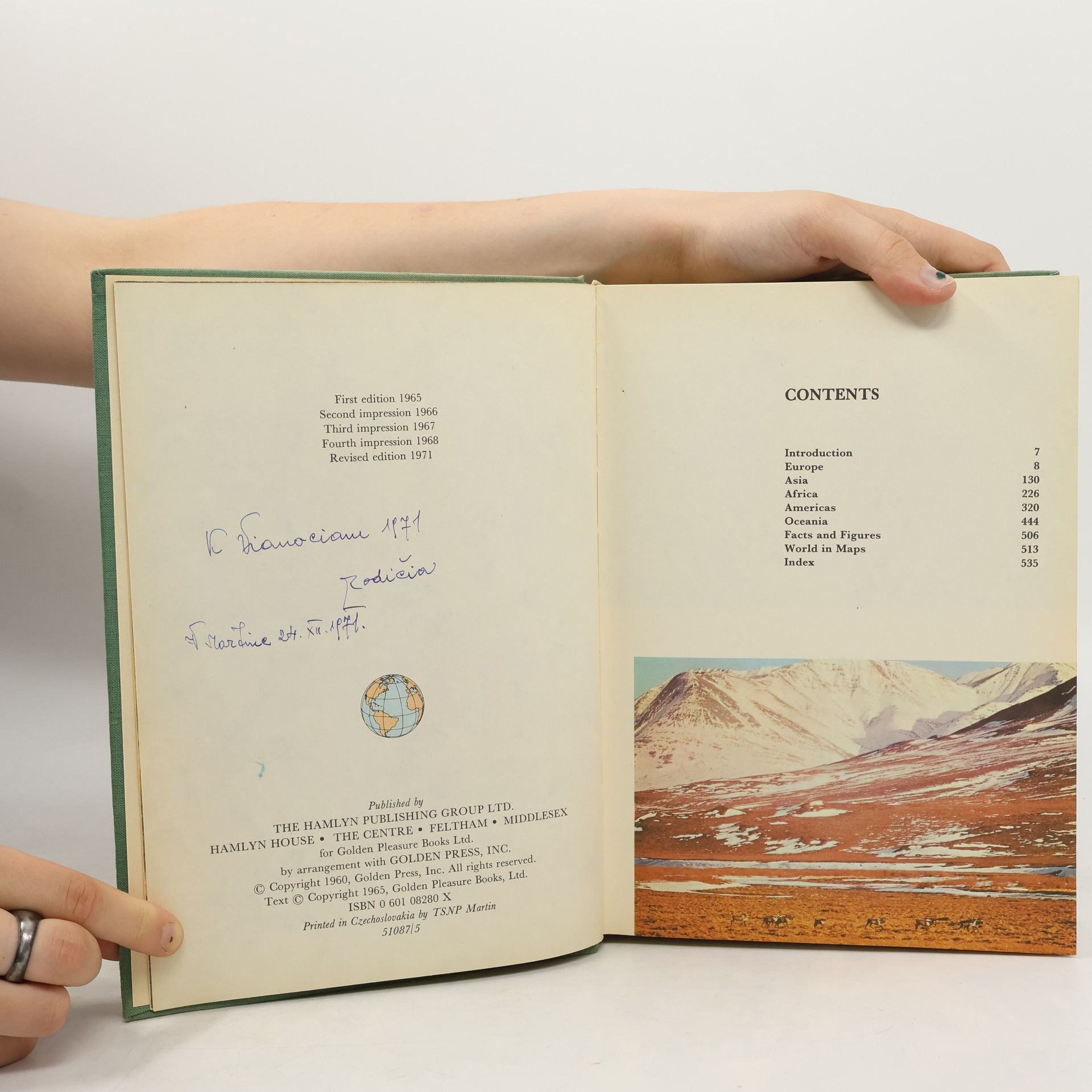 Collectif d'auteurs The Children's Picture Atlas in Colour