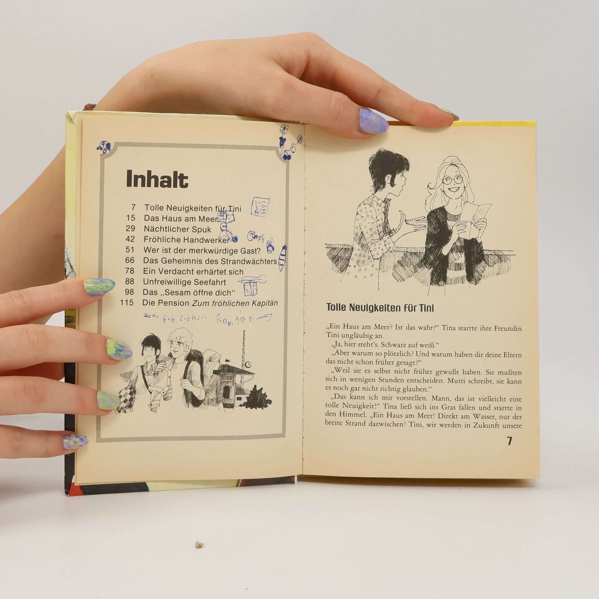 Enid Blyton Tina und Tini und der unheimliche Strandwächter