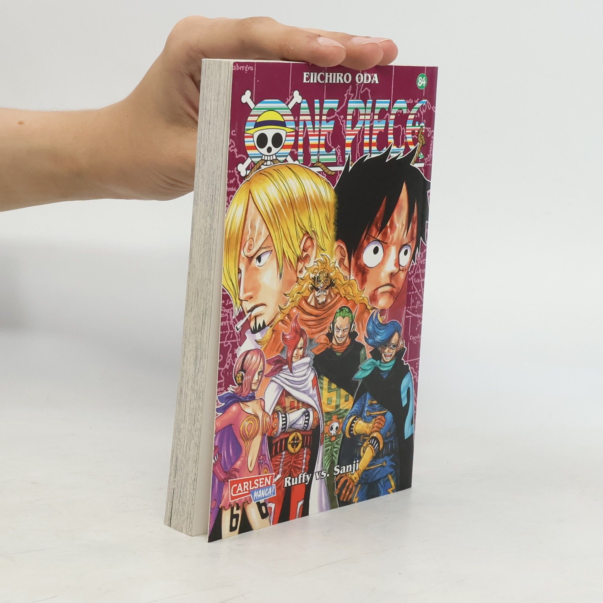Eiichiro Oda Ruffy vs. Sanji