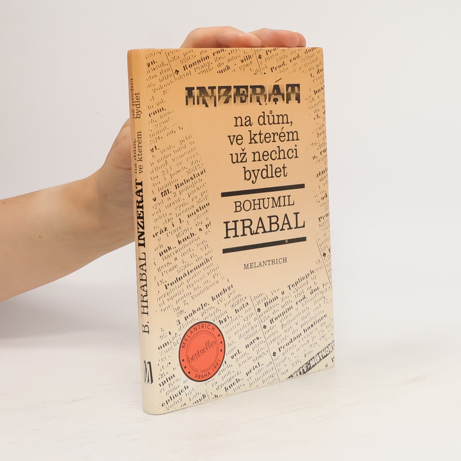 Bohumil Hrabal Inzerát na dům, ve kterém už nechci bydlet