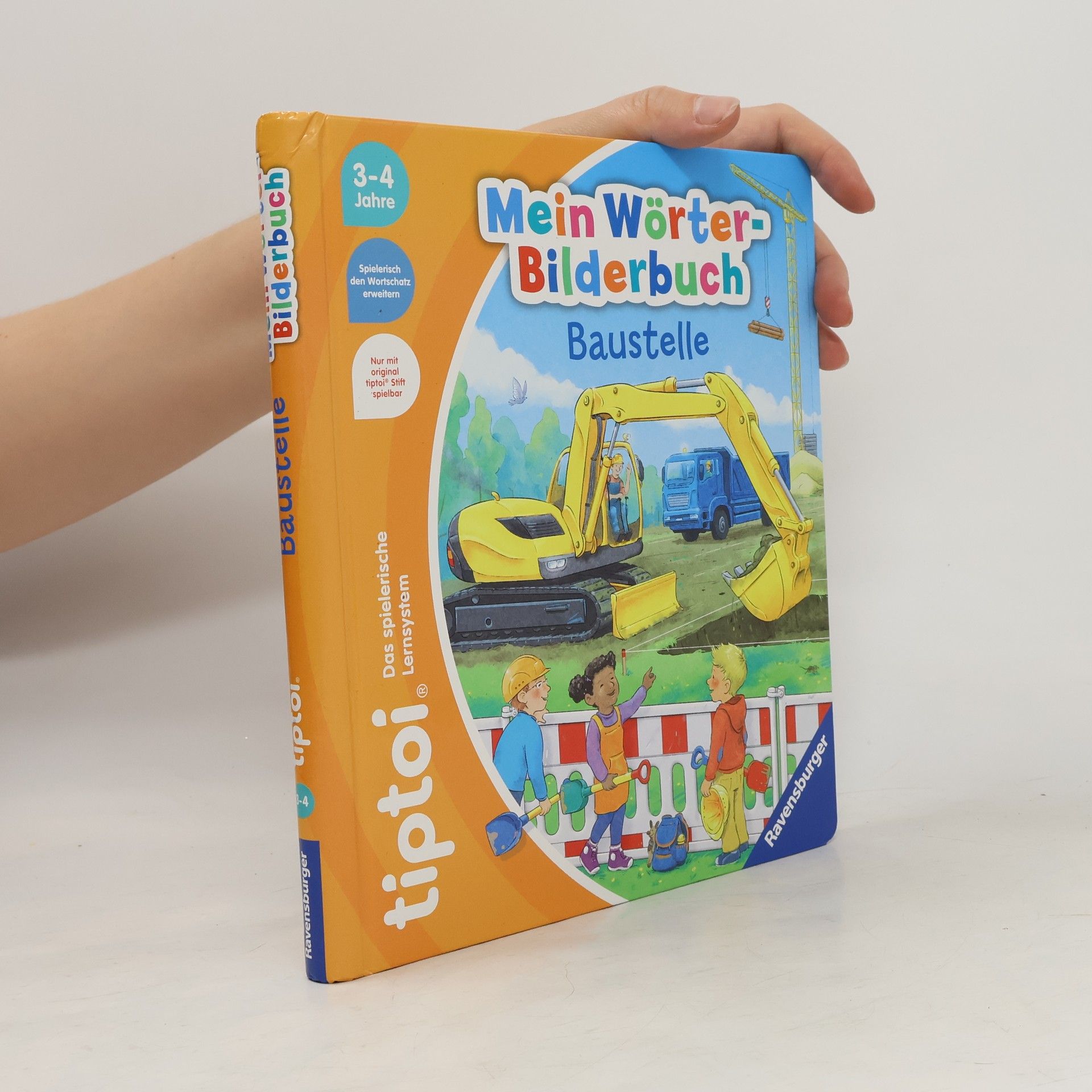 Sandra Grimm tiptoi® Mein Wörter-Bilderbuch Baustelle