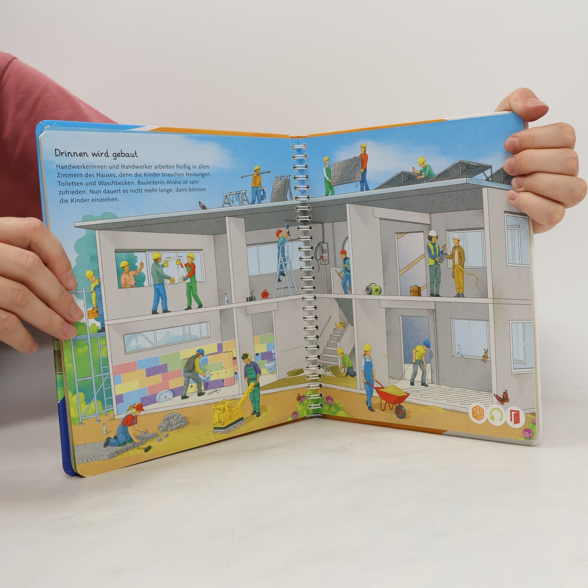 Sandra Grimm tiptoi® Mein Wörter-Bilderbuch Baustelle