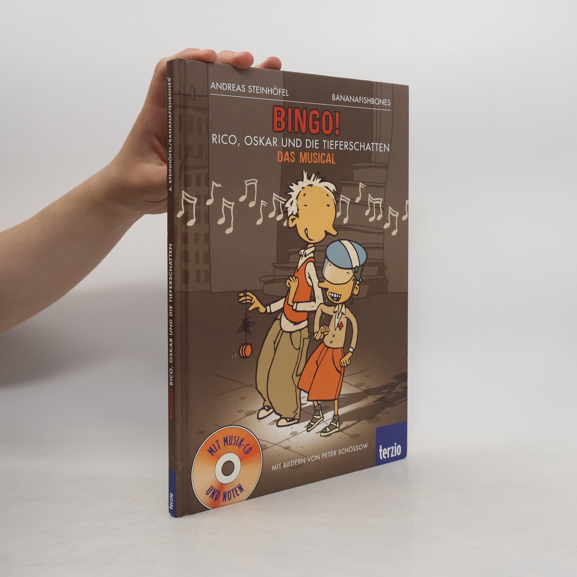 Andreas Steinhöfel Bingo: Rico, Oskar und die Tieferschatten, m. Audio-CD