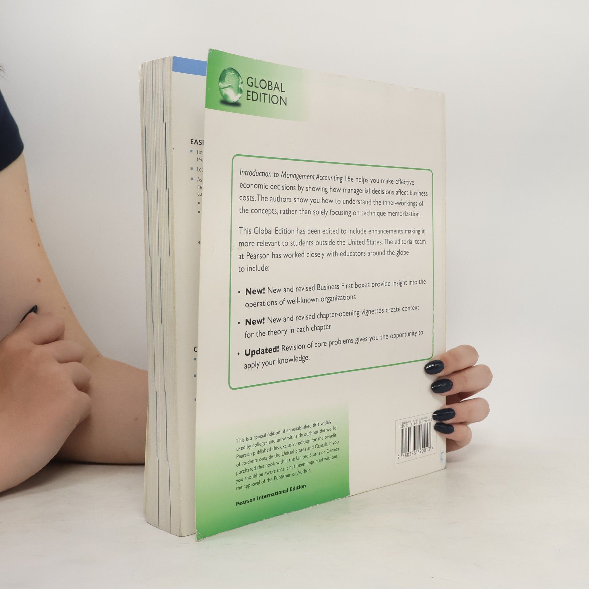 Charles. T. Horngren Introduction to Management Accounting Global Edition