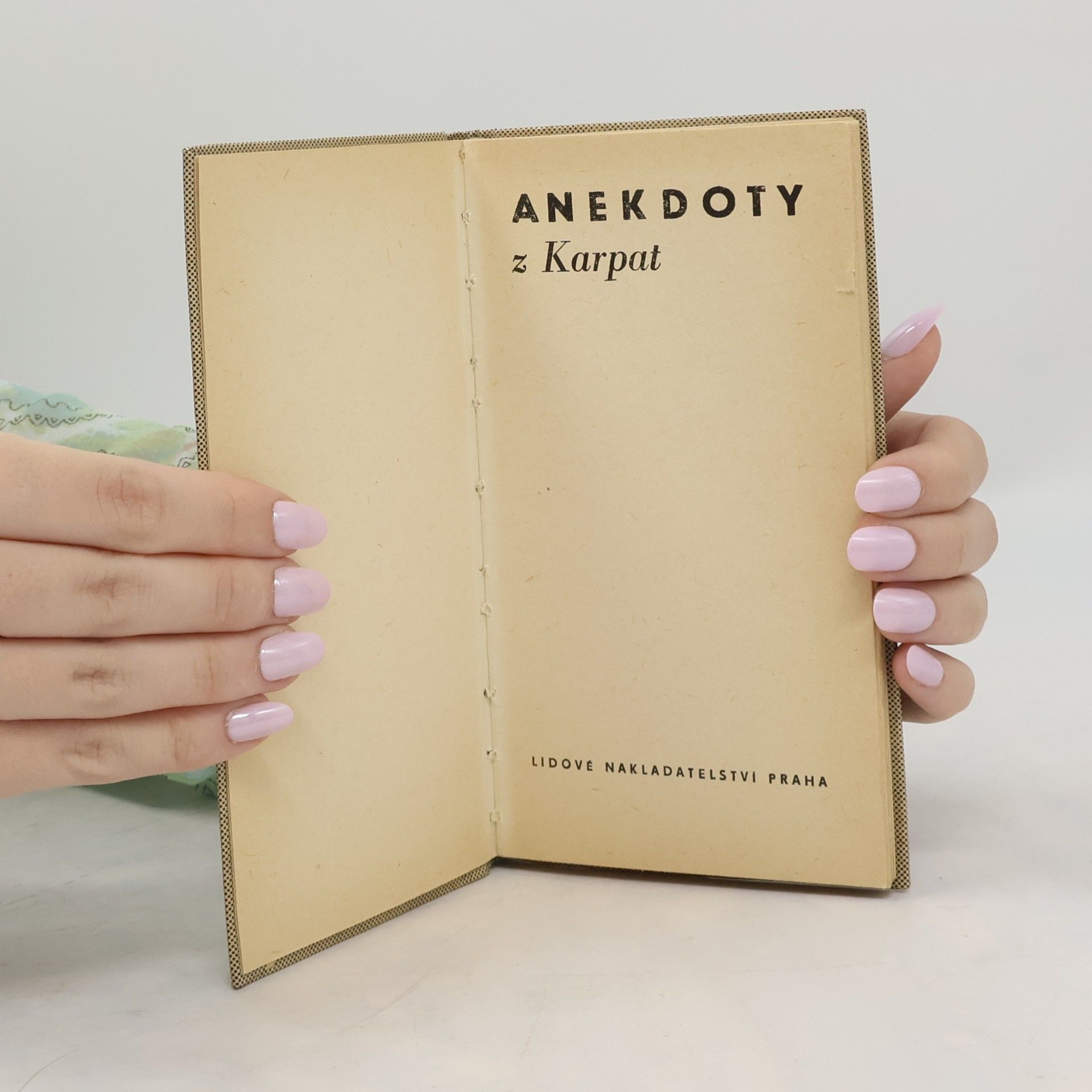 Adolf Born Anekdoty z Karpat 33