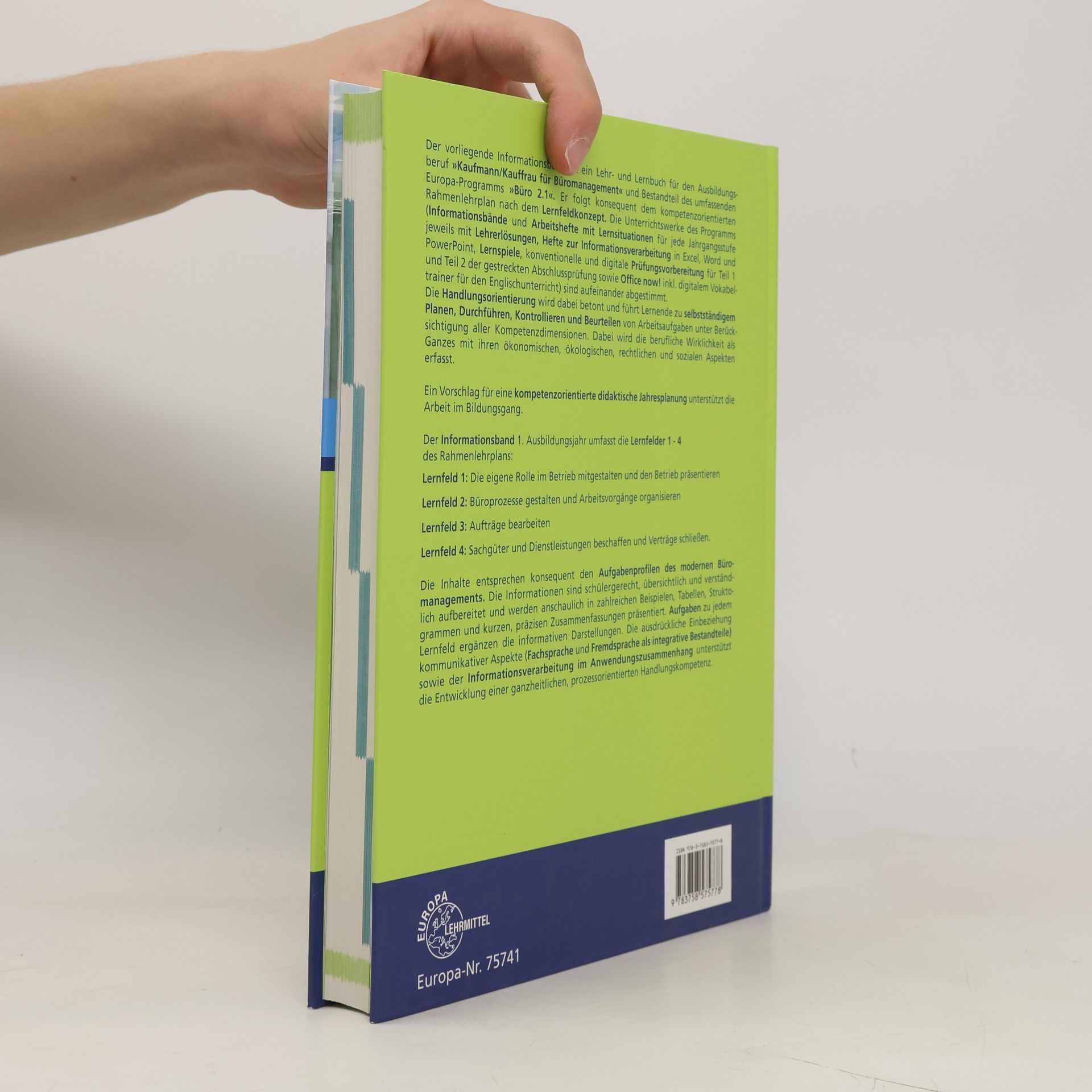 Dorothea Bartnik Büro 2.1 - Lehrwerke für die Berufsausbildung - 1. Ausbildungsjahr: Büro 2.1