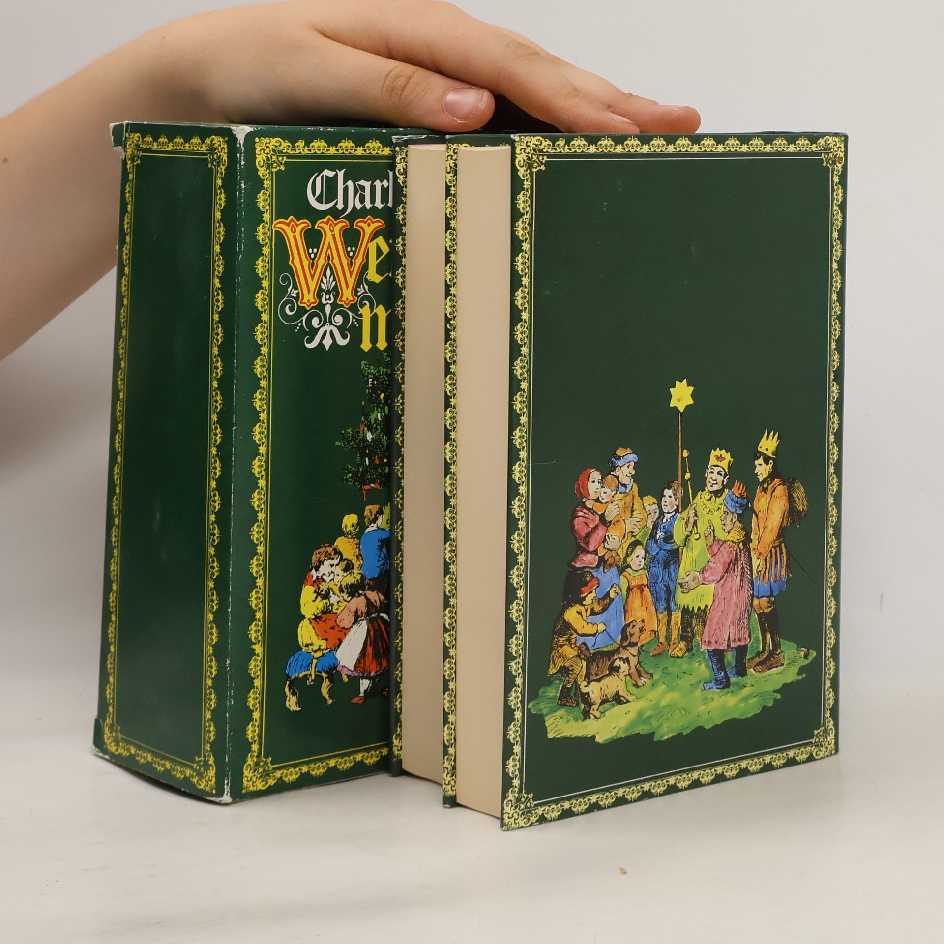 Charles Dickens Weihnachtserzählungen. Mit den Illustrationen aus den Erstausgaben I.-II.