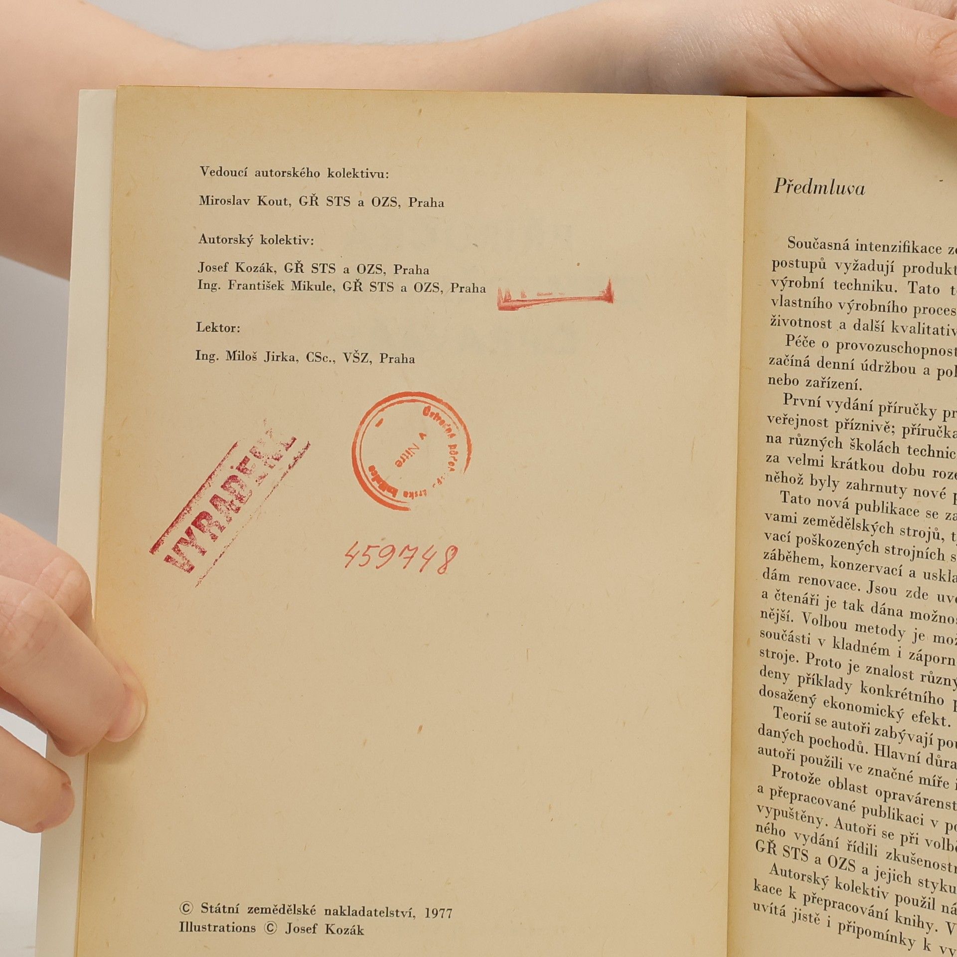 Autorenkollektiv Příručka zemědělského opraváře