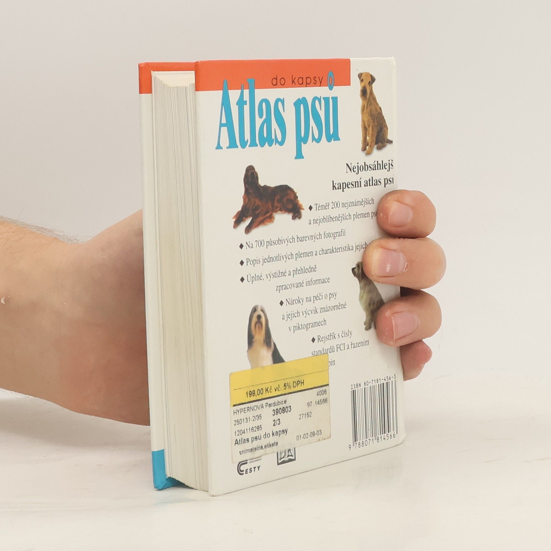 Helena Kholová Atlas psů do kapsy