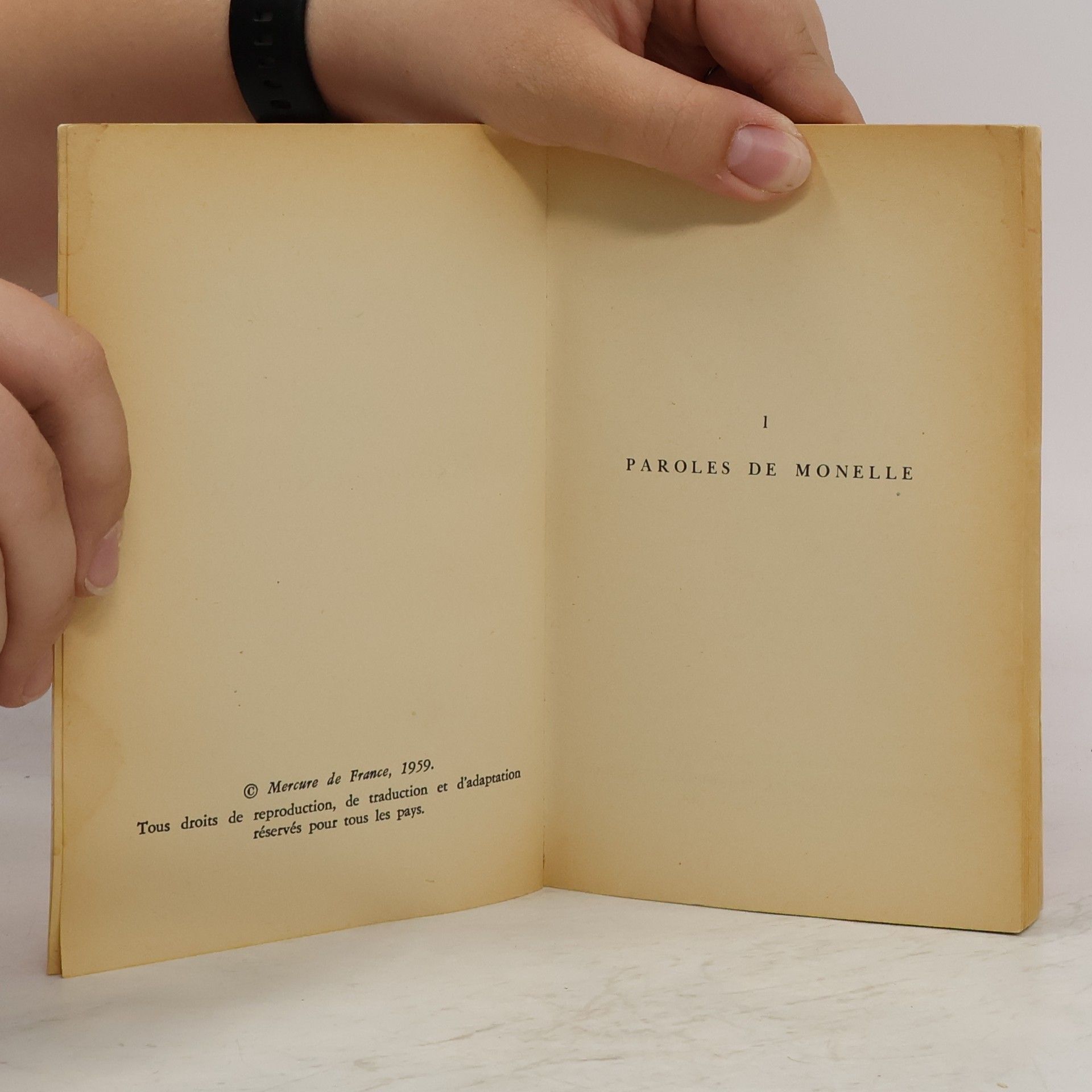Marcel Schwob Le livre de Monelle