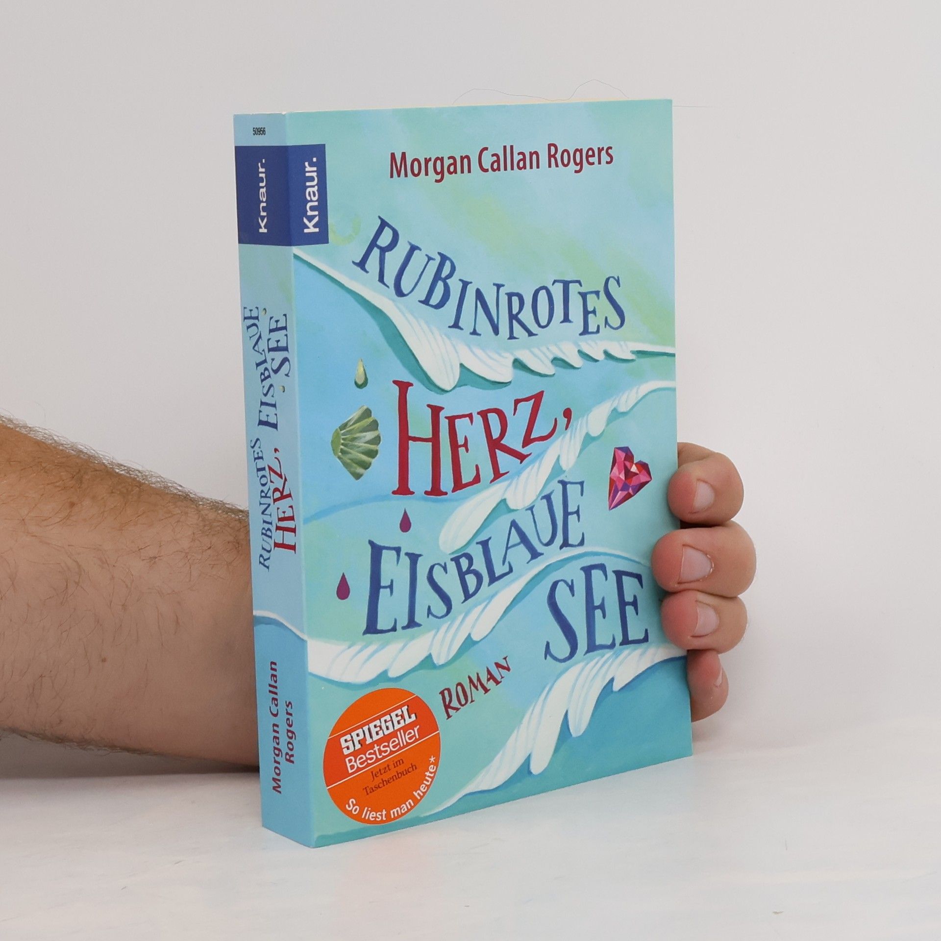 Morgan Callan Rogers Rubinrotes Herz, eisblaue See