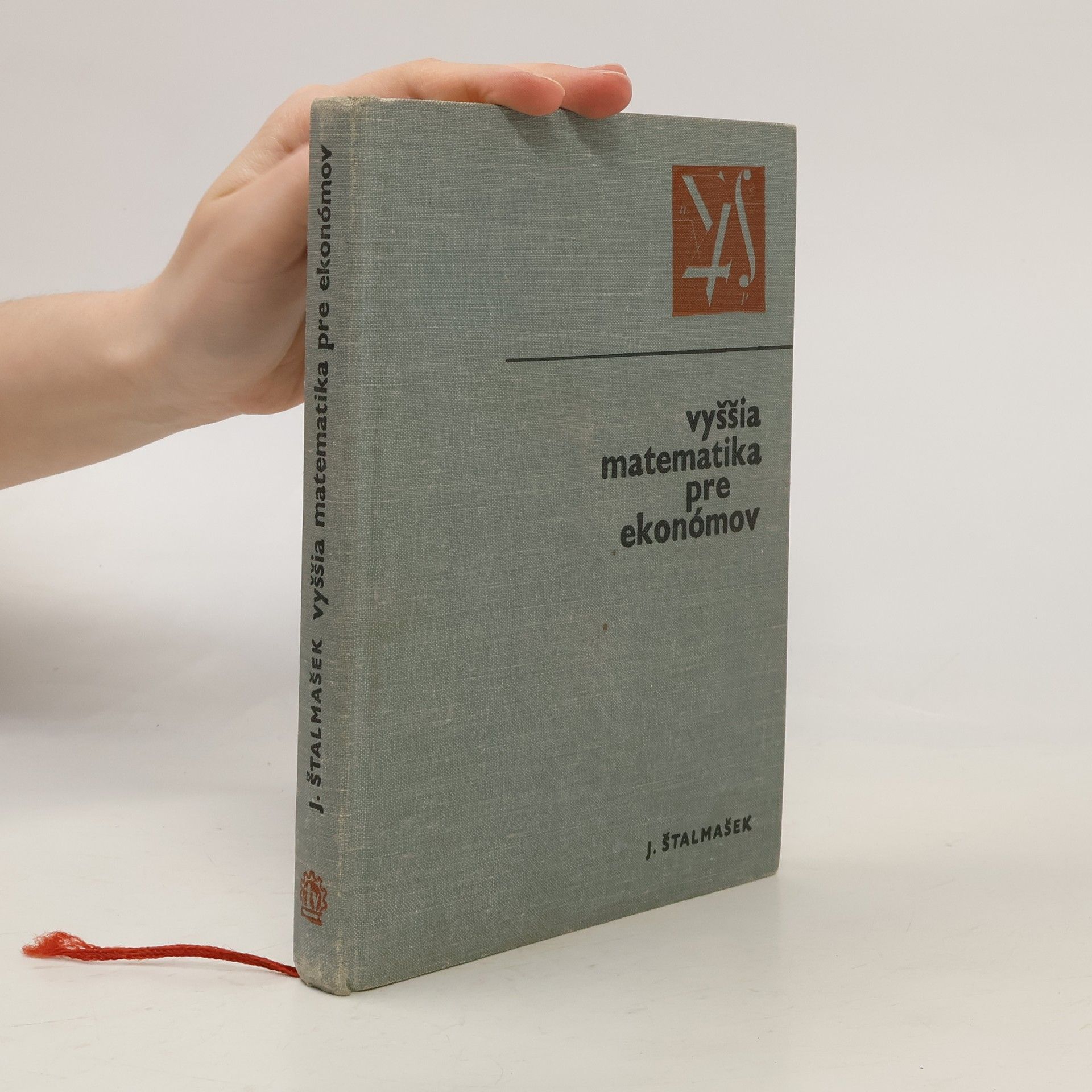 Ján Štalmašek Vyššia matematika pre ekonómov