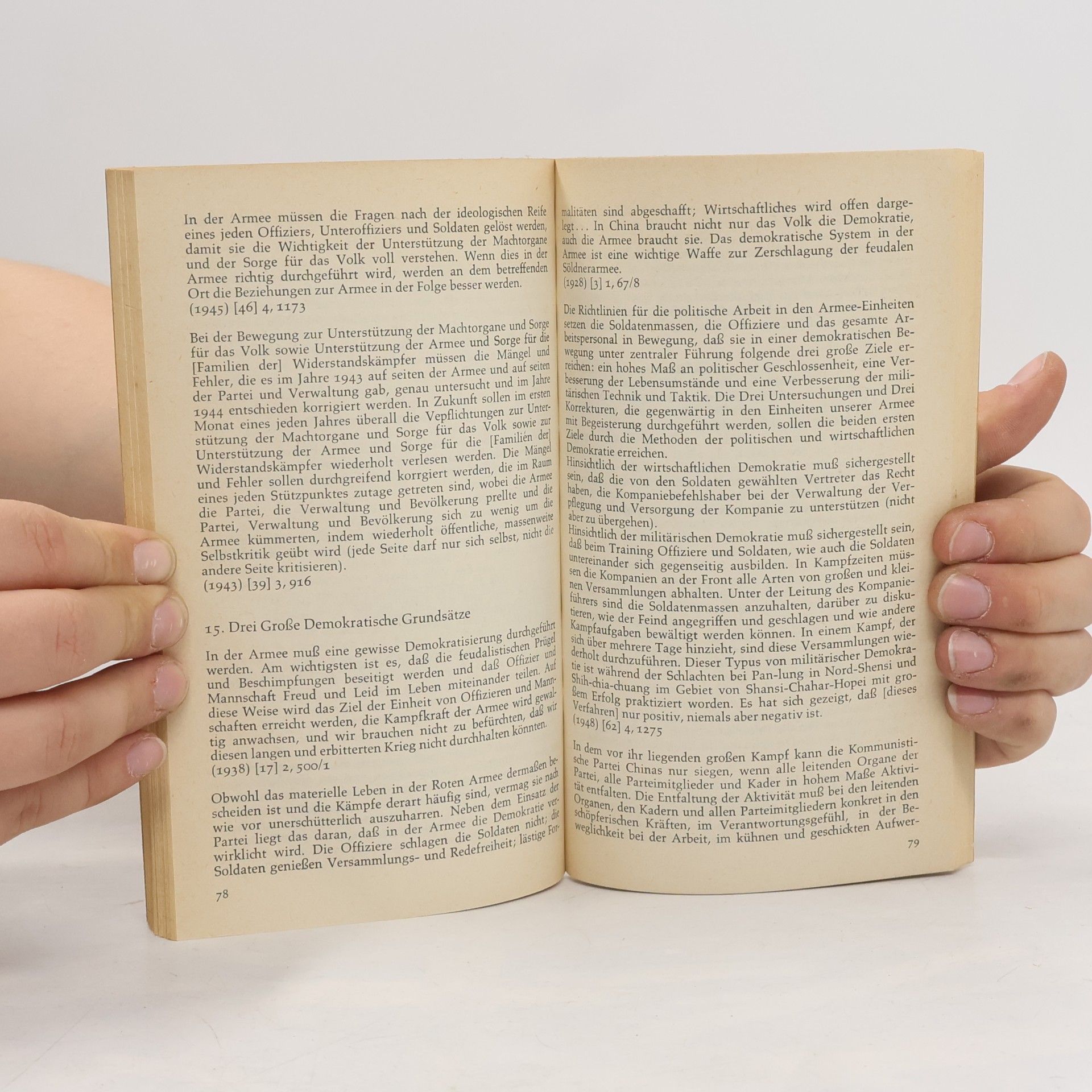 Zedong Mao Das Rote Buch. Worte des Vorsitzenden Mao Tse-tung