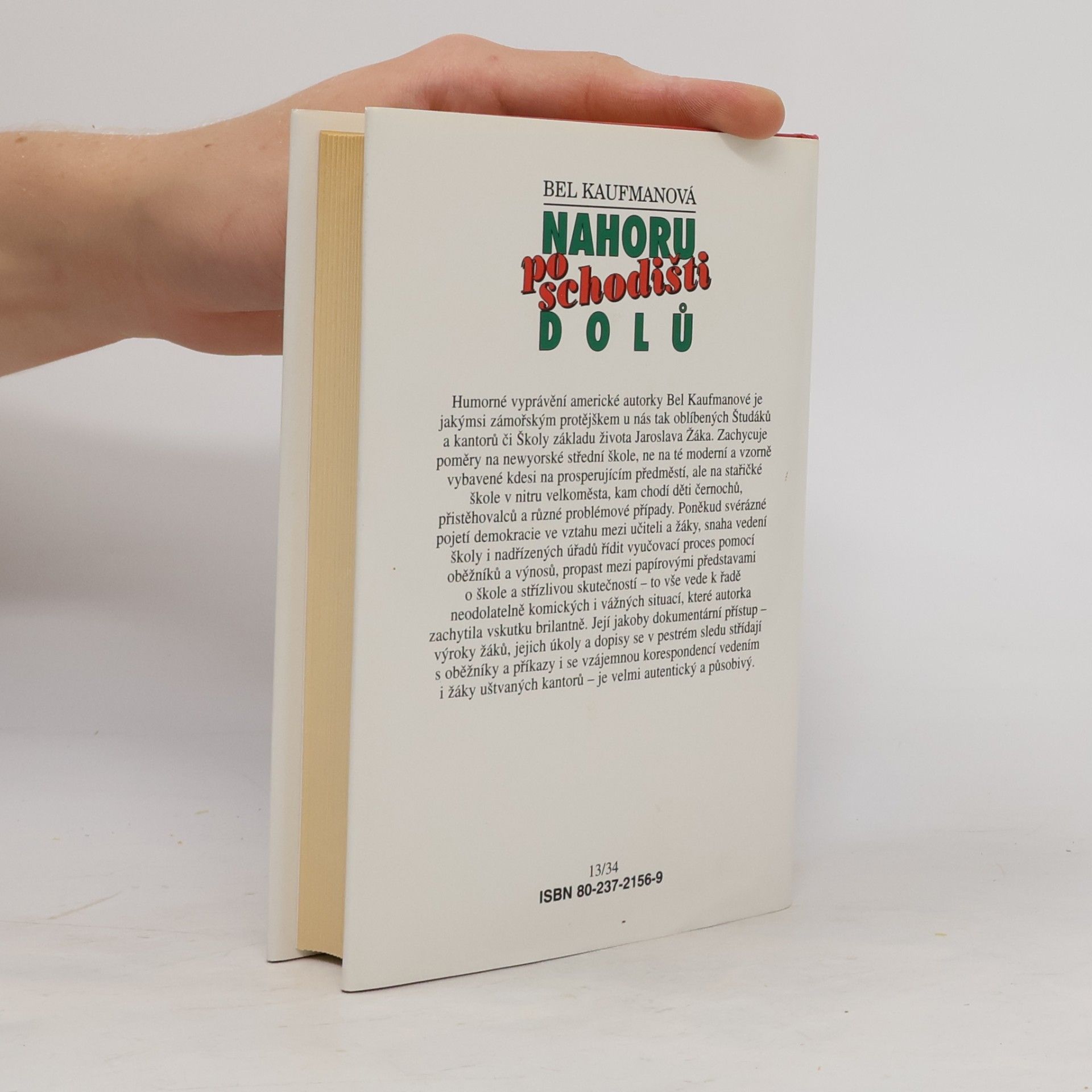 Bel Kaufman Nahoru po schodišti dolů