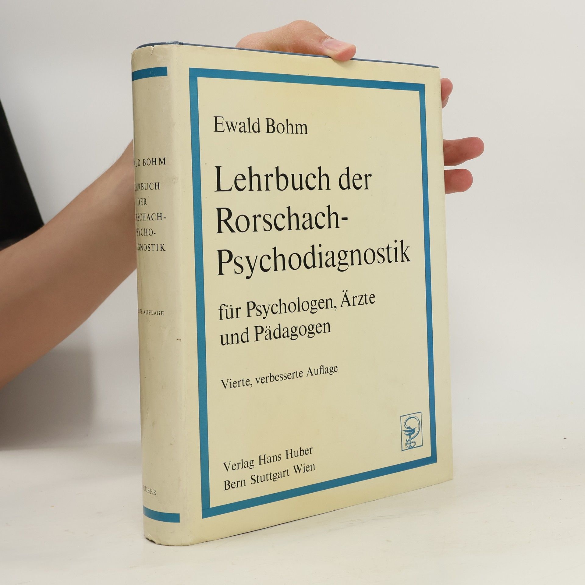 Ewald Bohm Lehrbuch der Rorschach-Psychodiagnostik