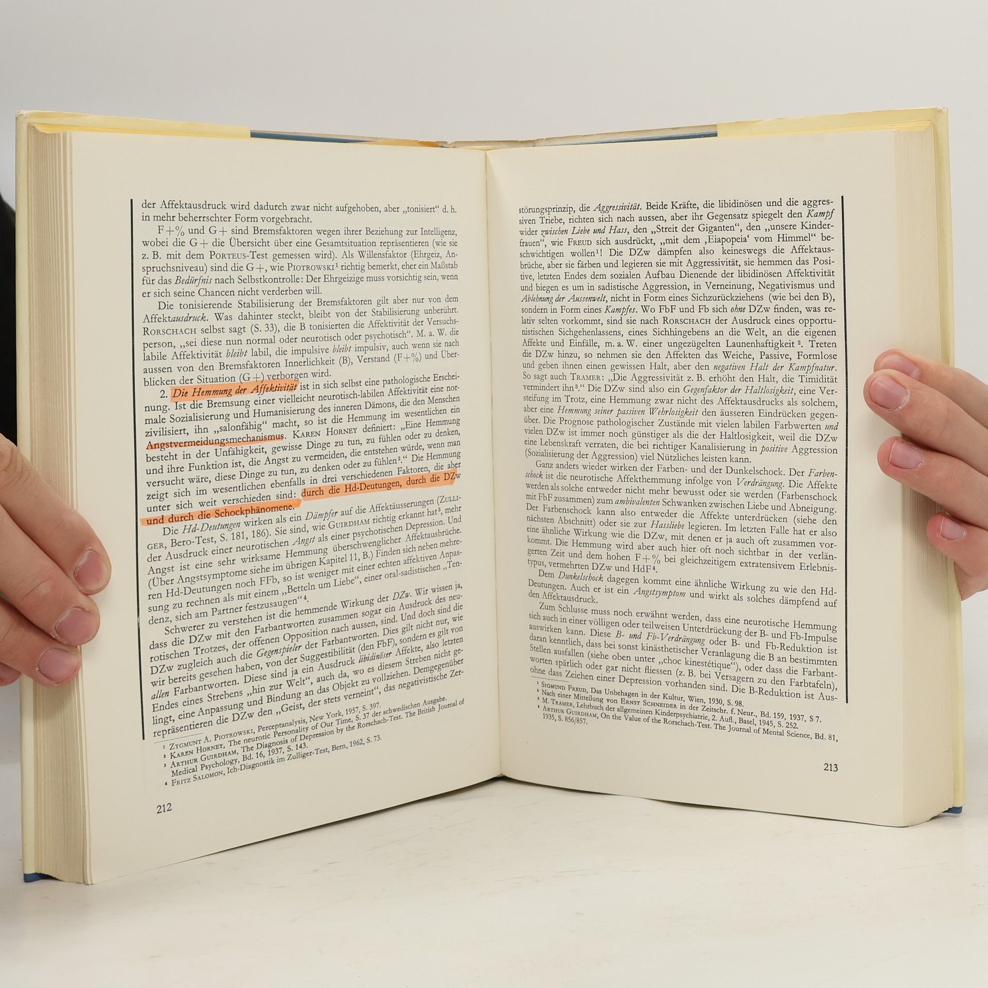 Ewald Bohm Lehrbuch der Rorschach-Psychodiagnostik