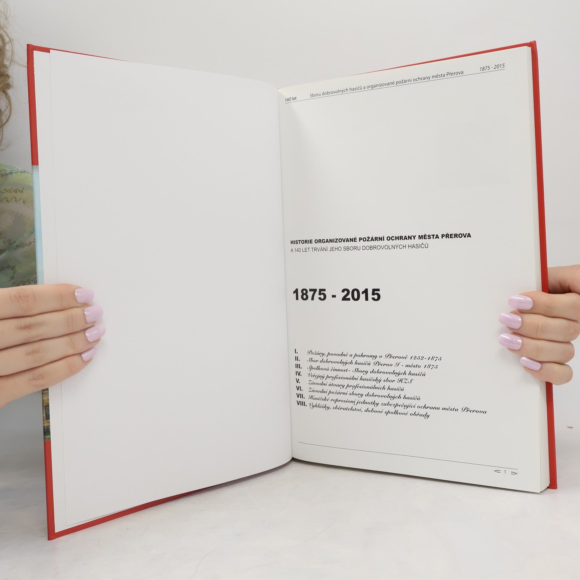 Autores varios Historie požární ochrany města Přerova 1875-2015