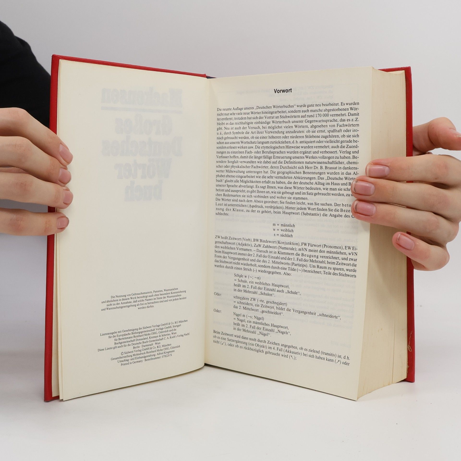 Lutz Mackensen Grosse Deutsches Wörter Buch