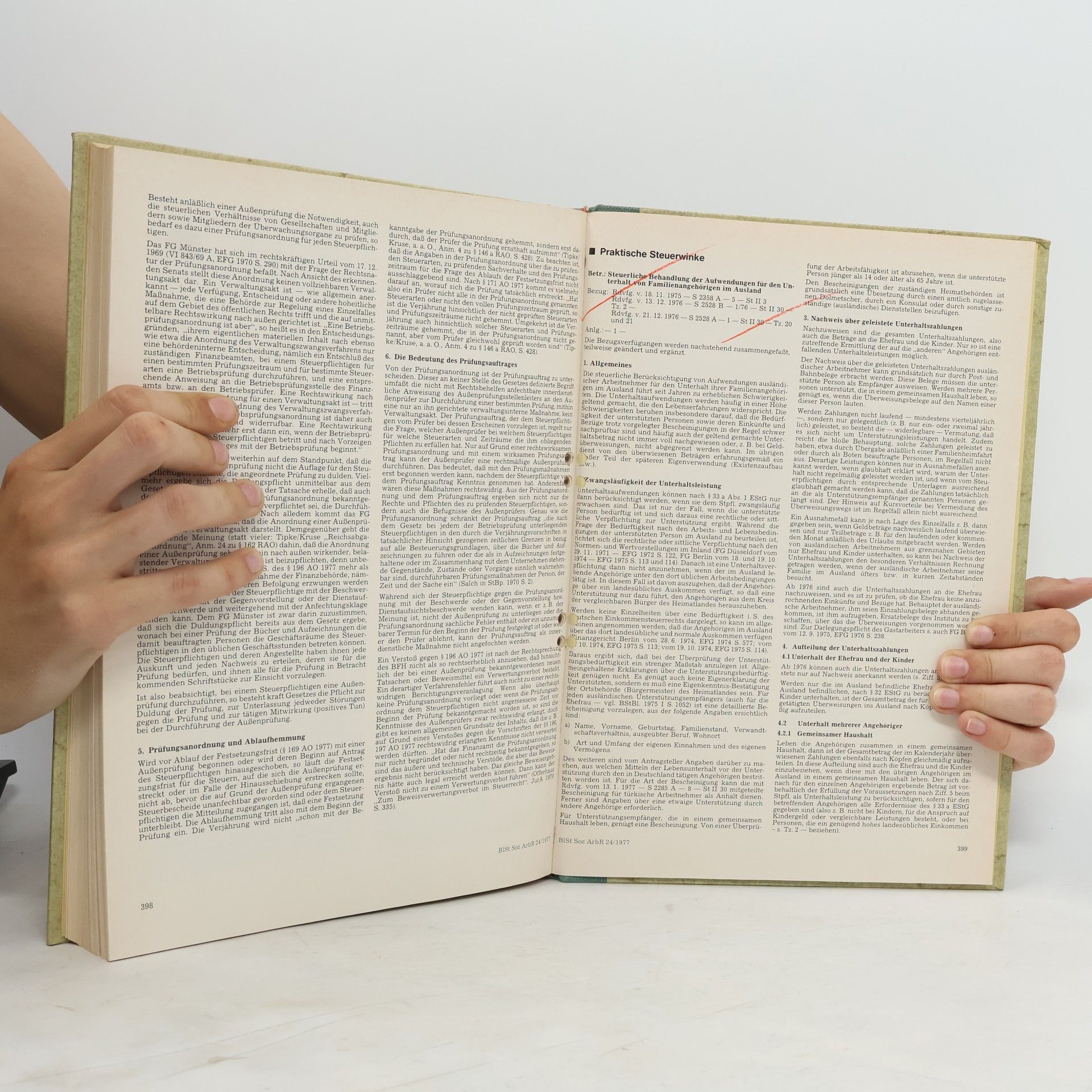 Autorenkollektiv Blätter für Steuerrecht, Sozialversicherung und Arbeitsrecht