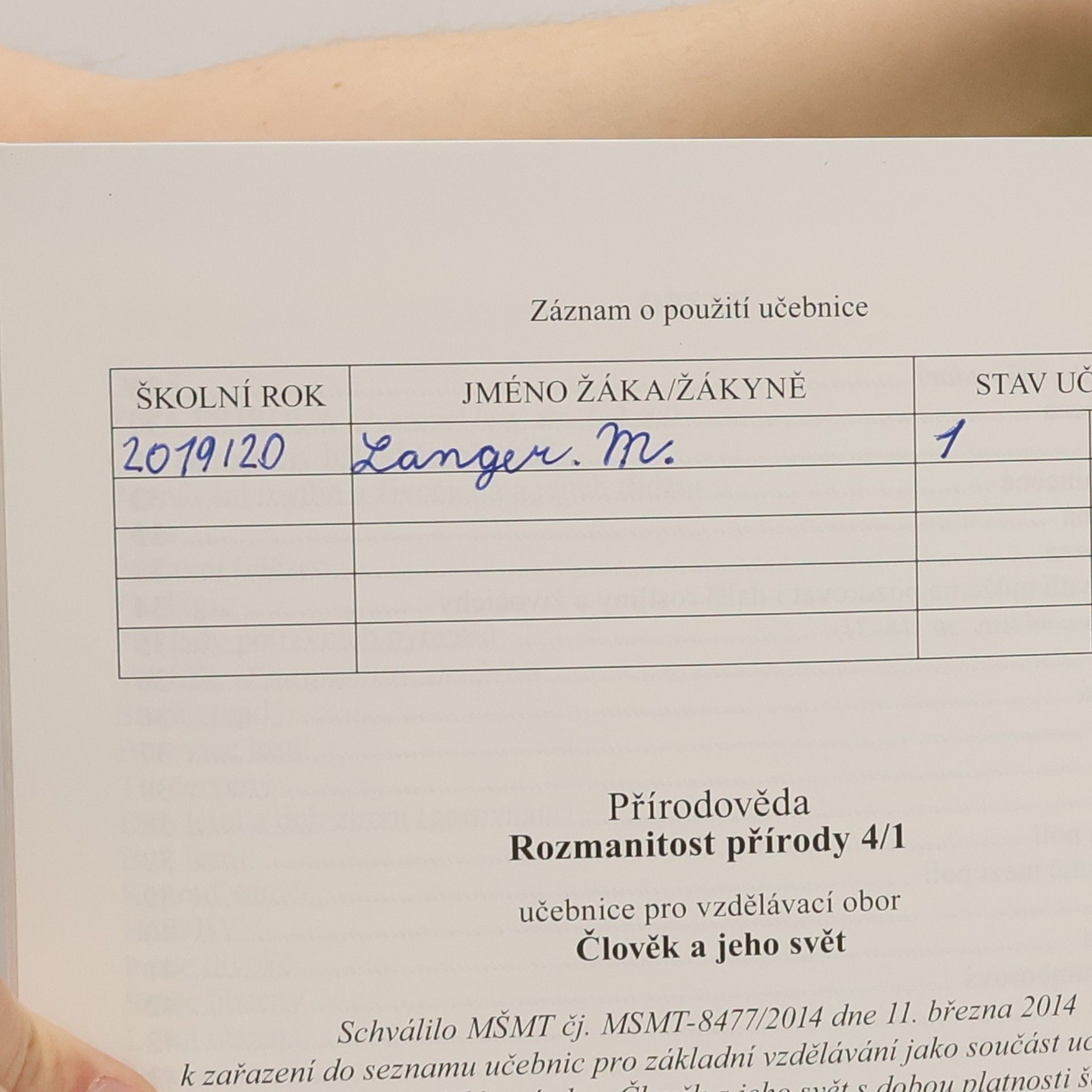 Helena Kholová Rozmanitost přírody. Pro 4. ročník. 1. díl