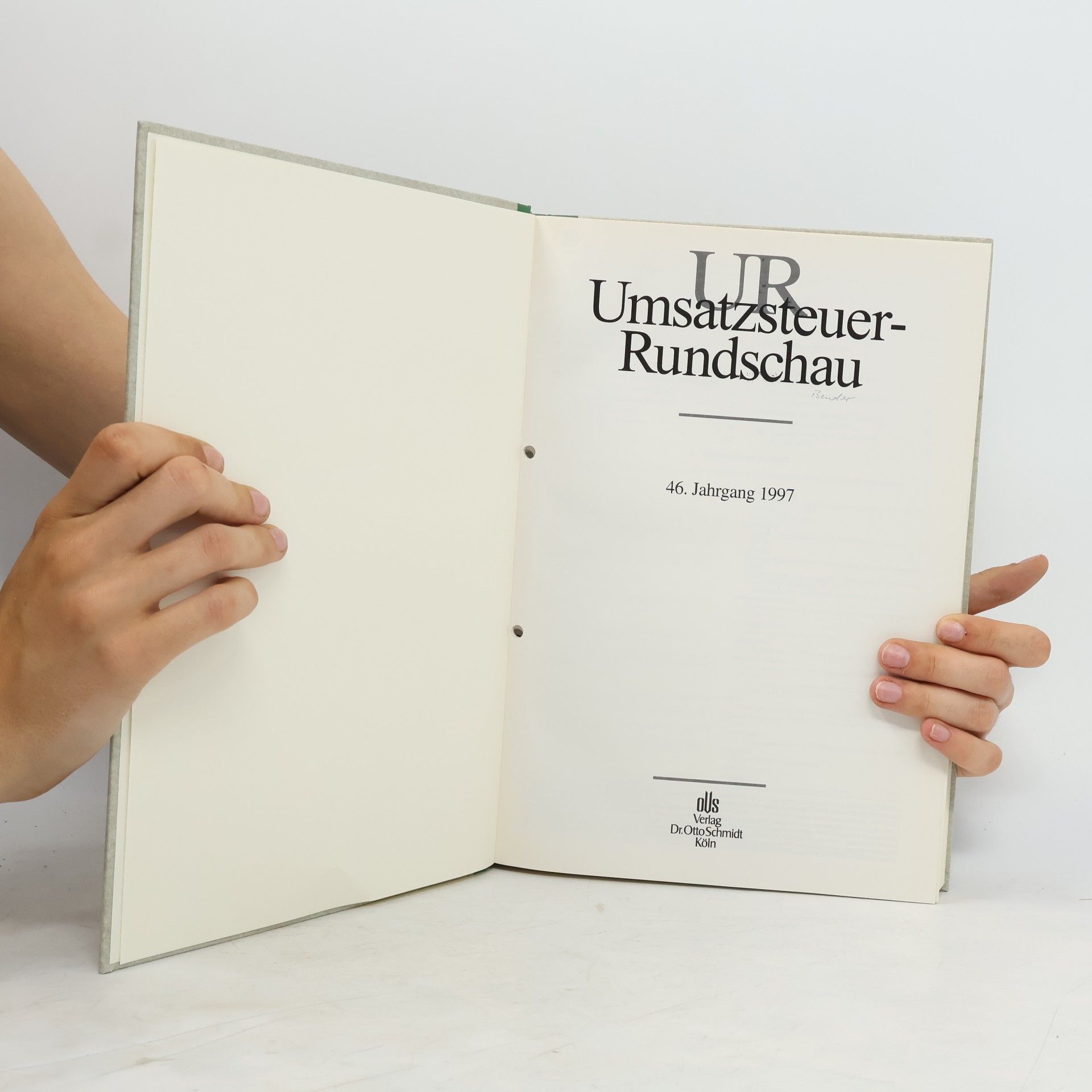 Autorenkollektiv Umsatzsteuer-Rundschau