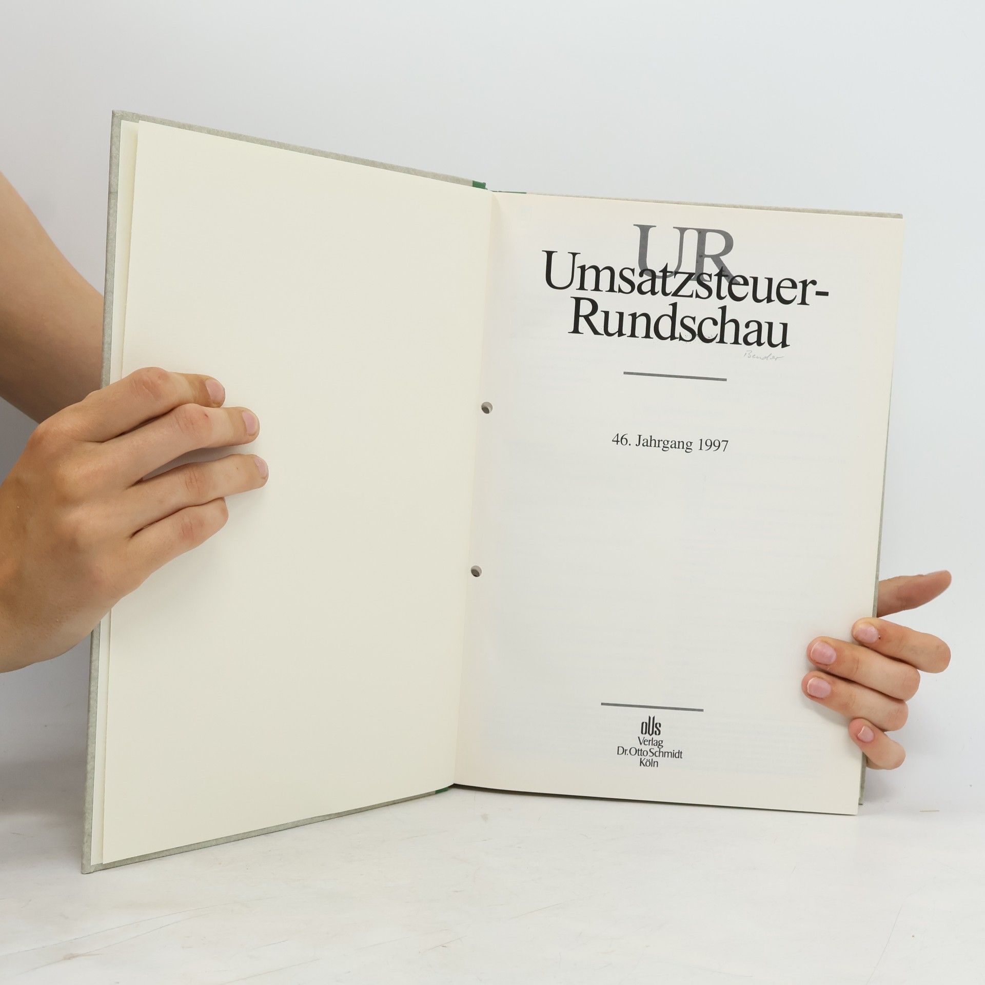 Autorenkollektiv Umsatzsteuer-Rundschau