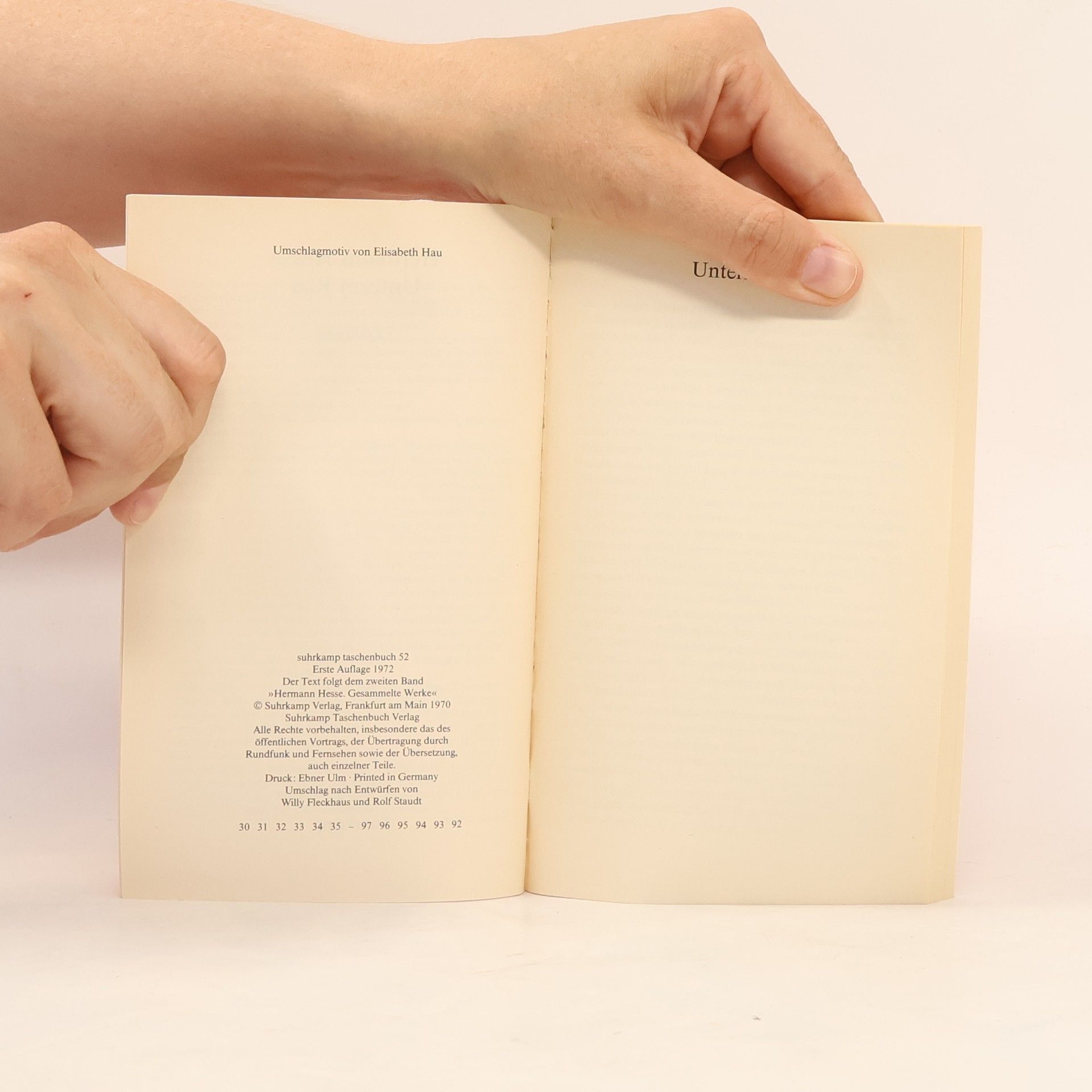 Hermann Hesse Unterm Rad